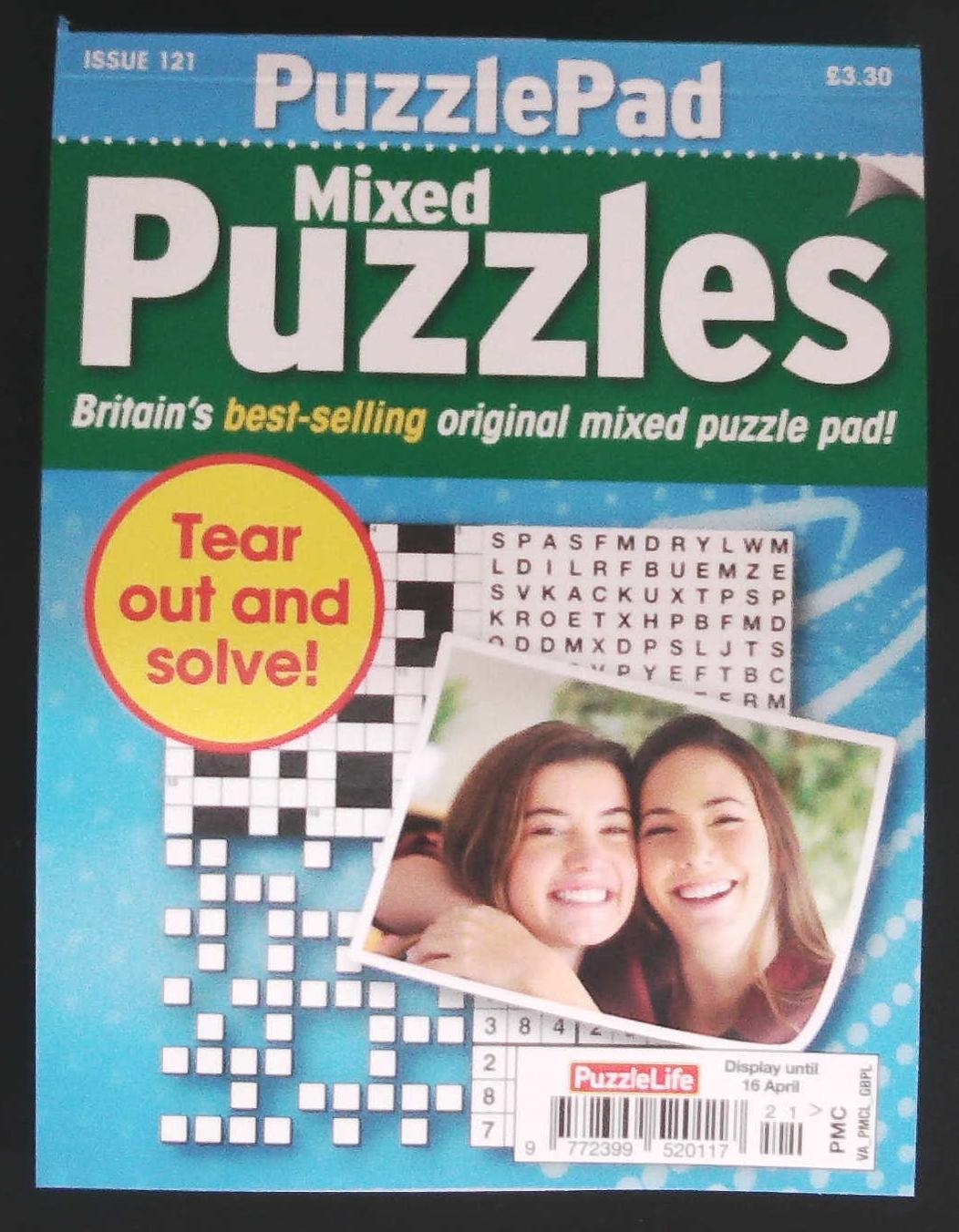 PUZZLELIFE PUZZLEPAD MIXED PUZZLES