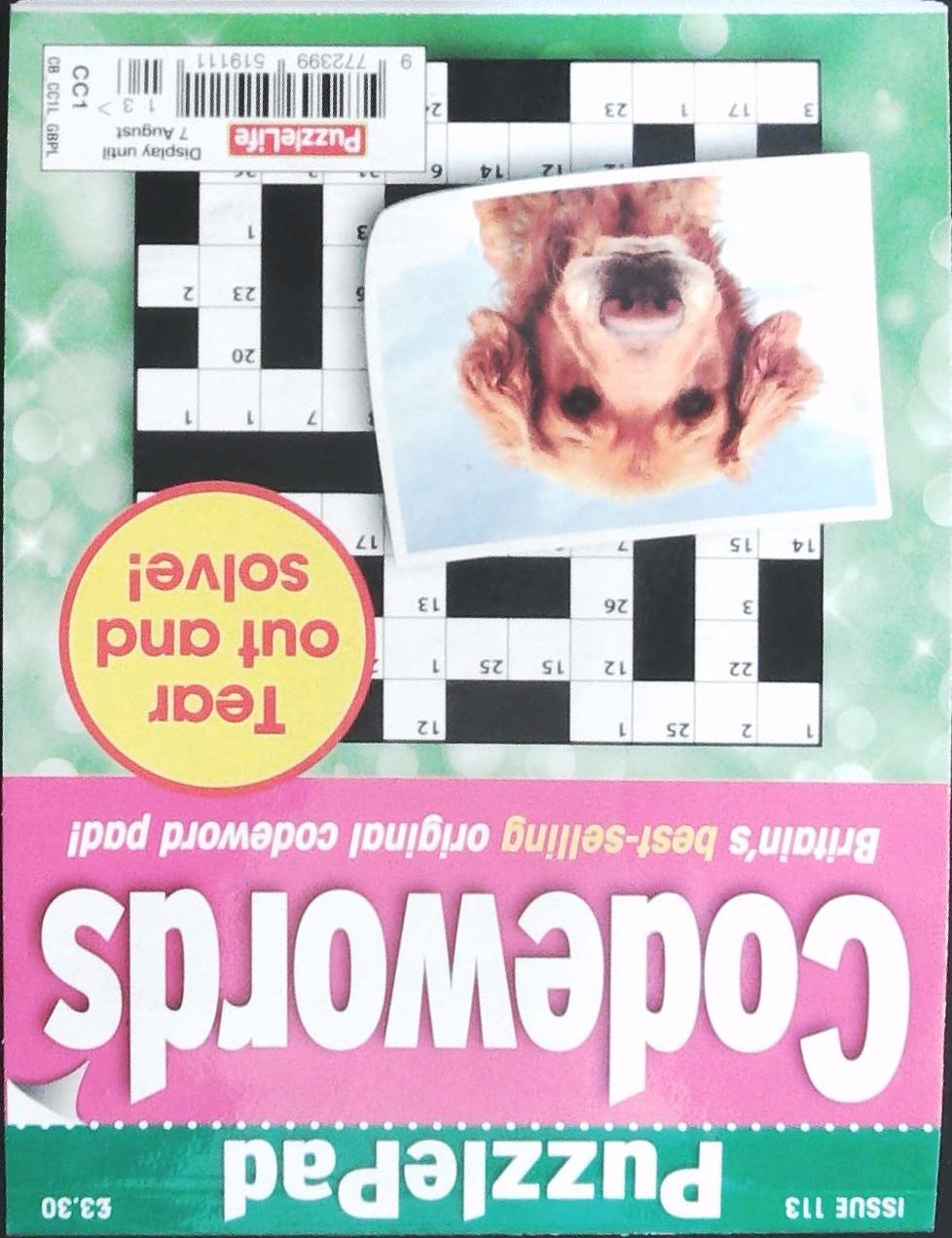 PUZZLELIFE PUZZLEPAD CODEWORDS