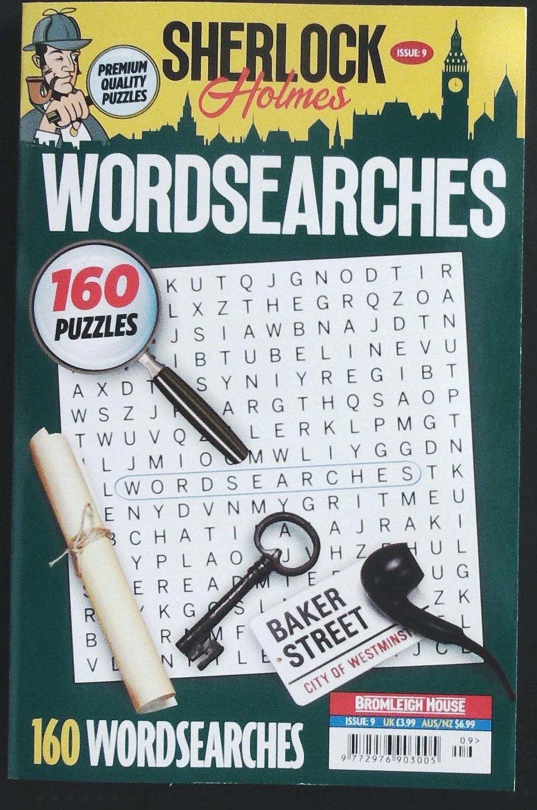 SHERLOCK HOLMES WORDSEARCH