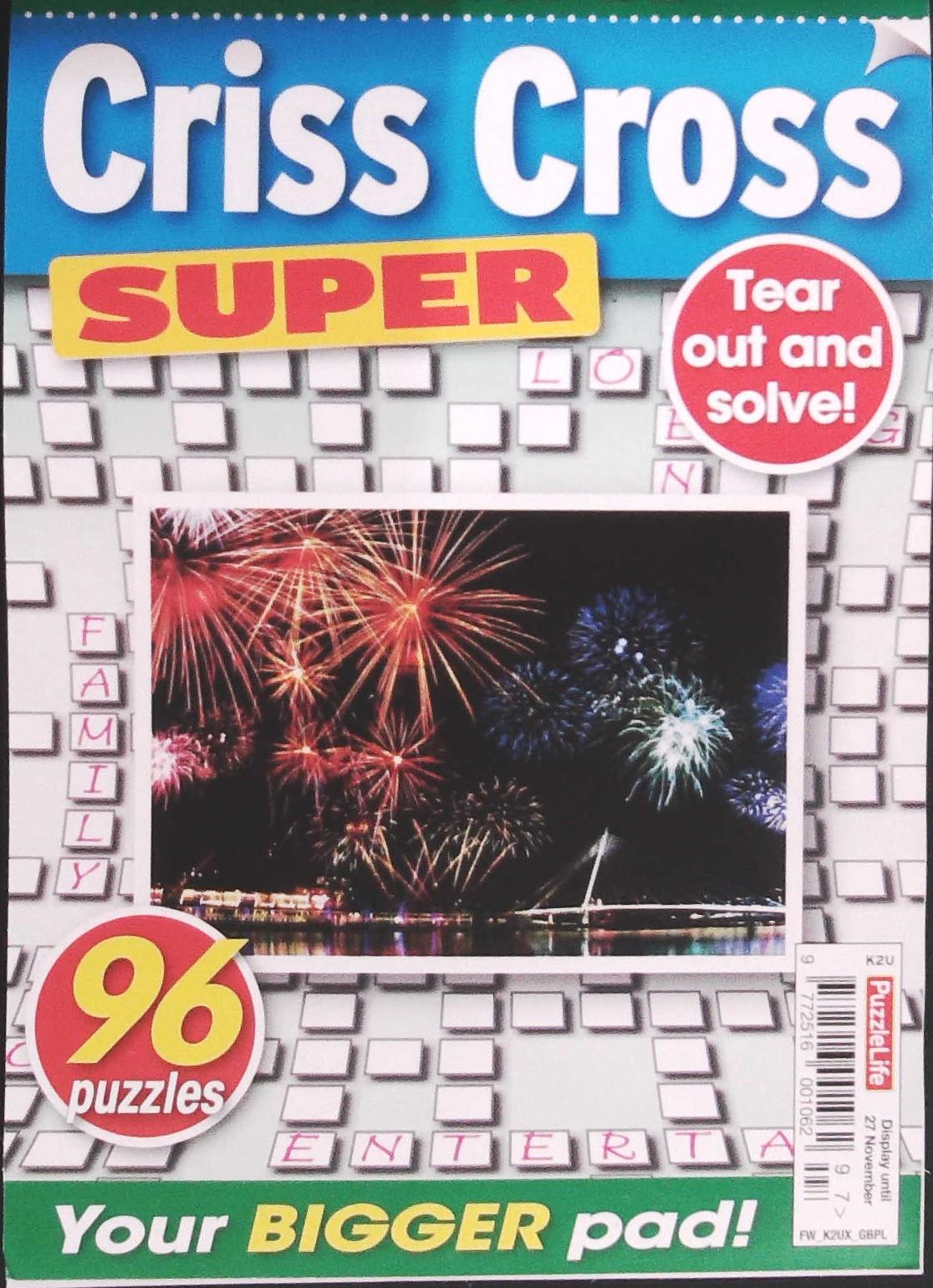 PUZZLEPAD CRISS CROSS SUPER