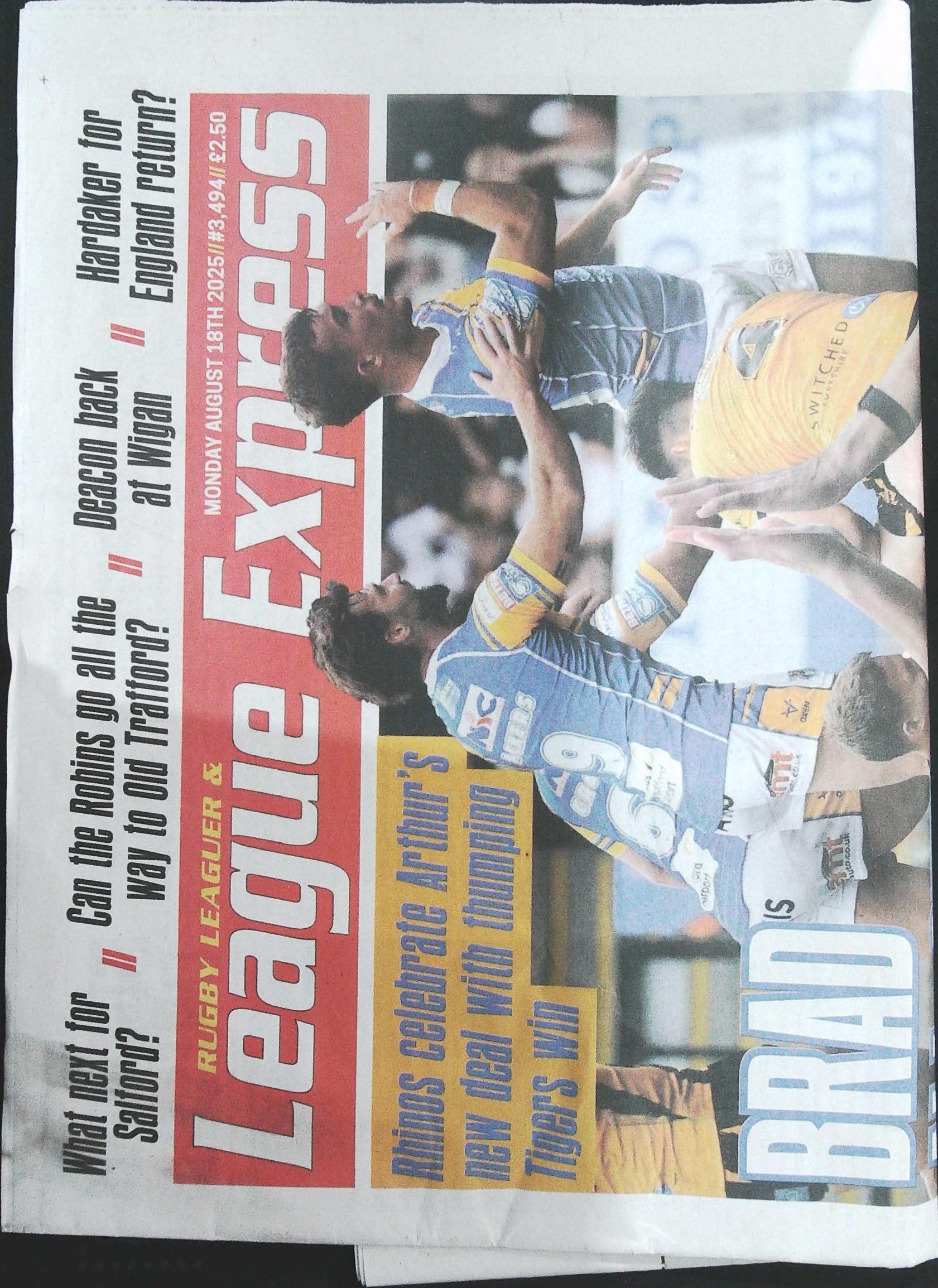 RUGBY LEAGUER & LEAGUE EXPRESS