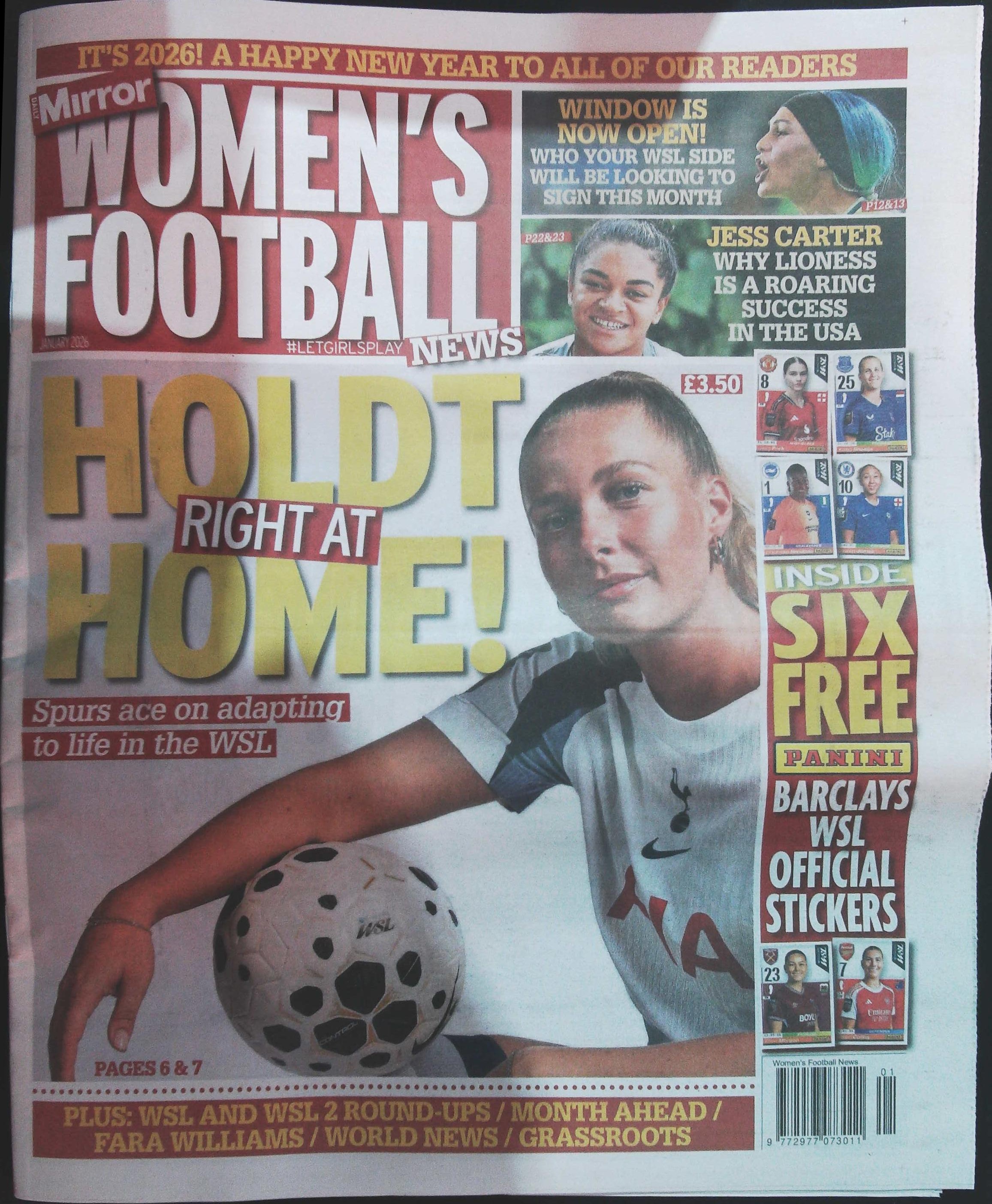 WOMENS FOOTBALL NEWS