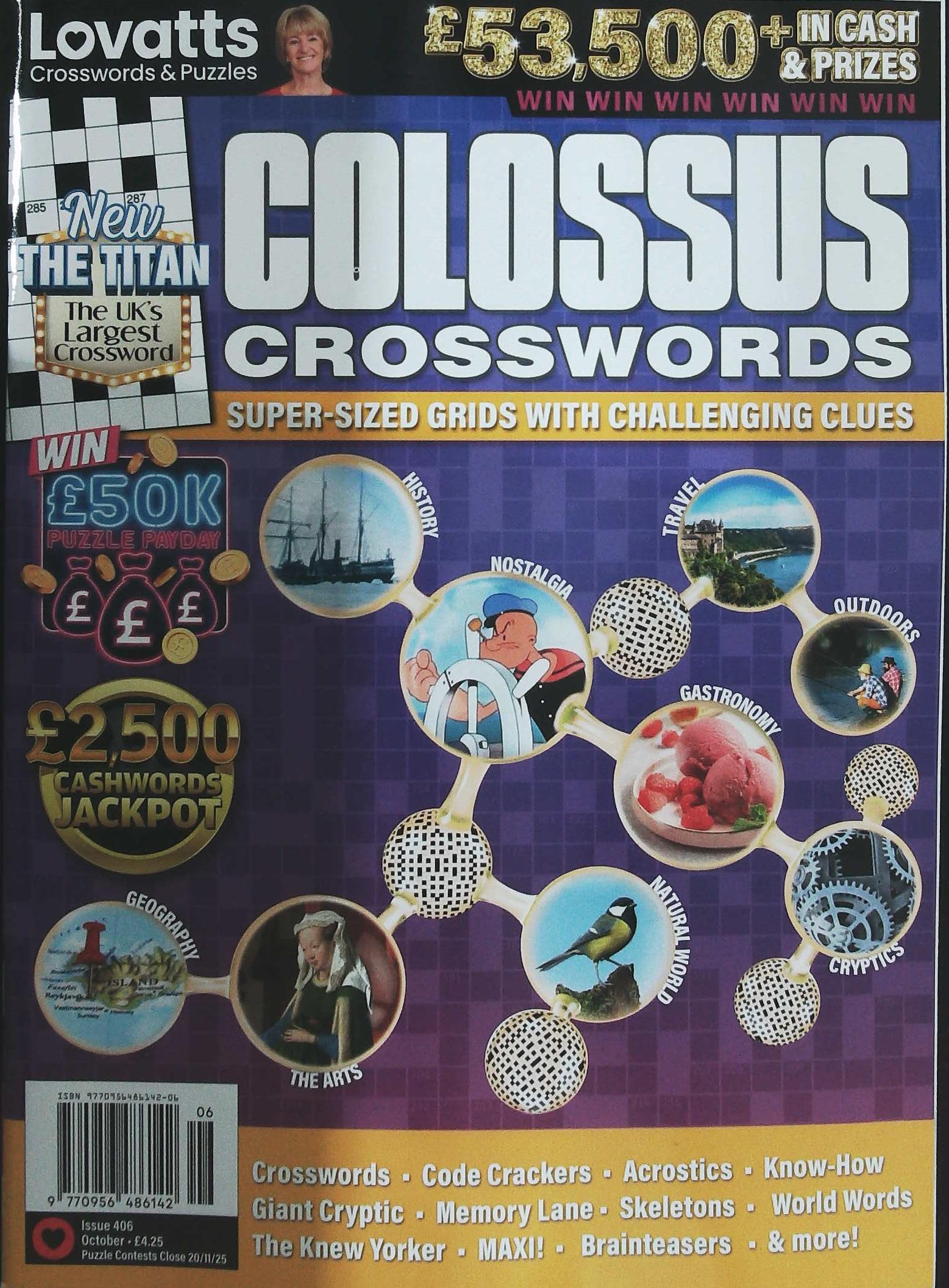LOVATTS COLOSSUS CROSSWORDS