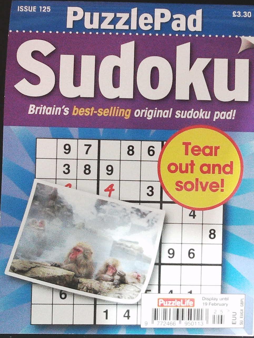 PUZZLELIFE PUZZLEPAD SUDOKU