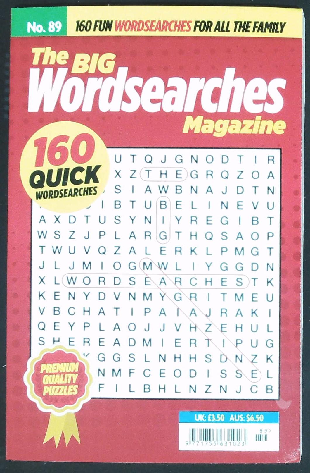 BIG WORDSEARCHES MAG