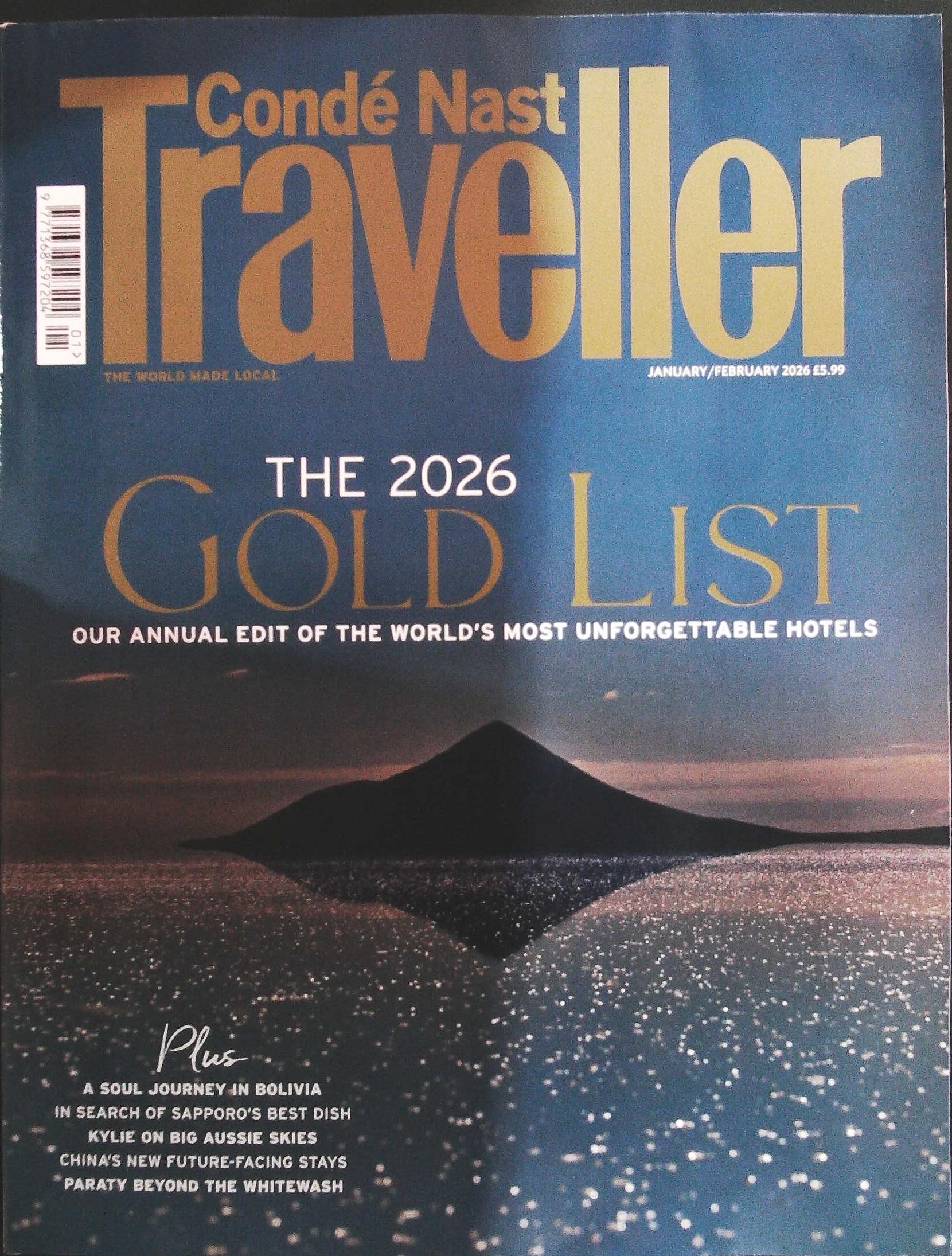 CONDE NAST TRAVELLER