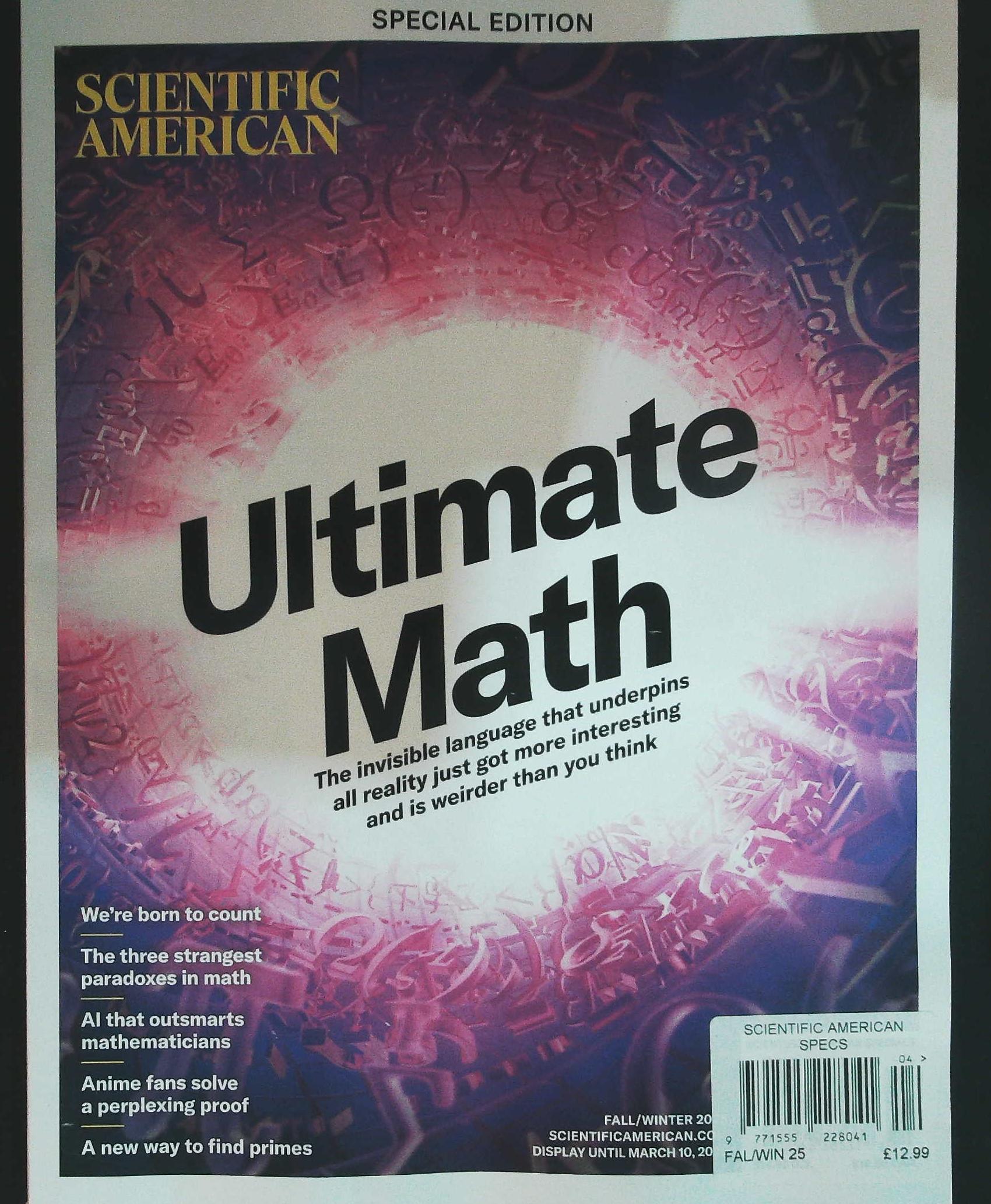 SCIENTIFIC AMERICAN SPECIAL