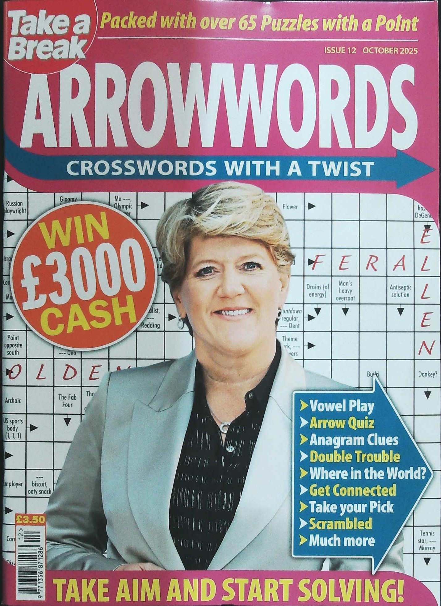 TAKE A BREAK ARROWWORDS