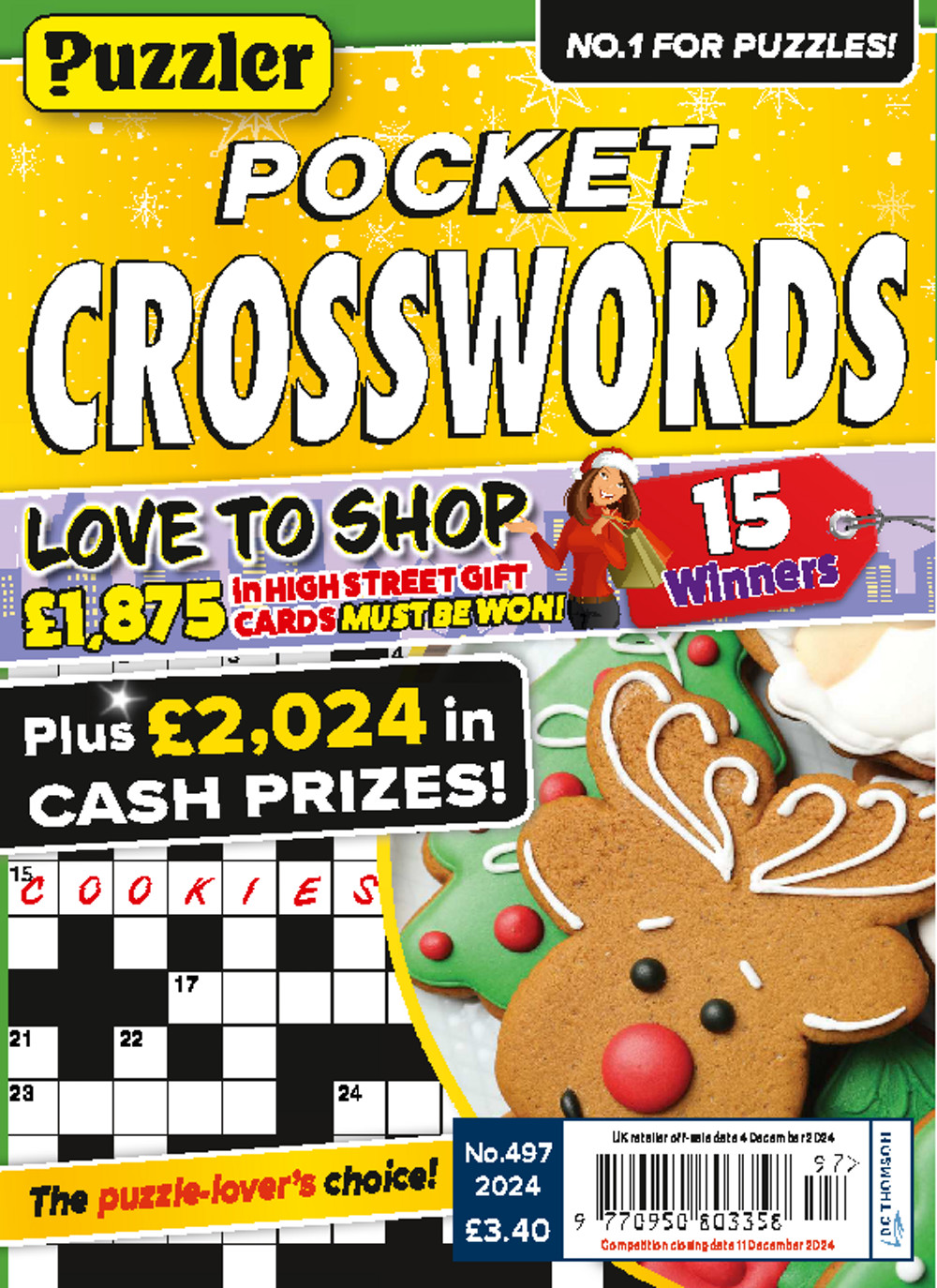 PUZZLER POCKET CROSSWORDS