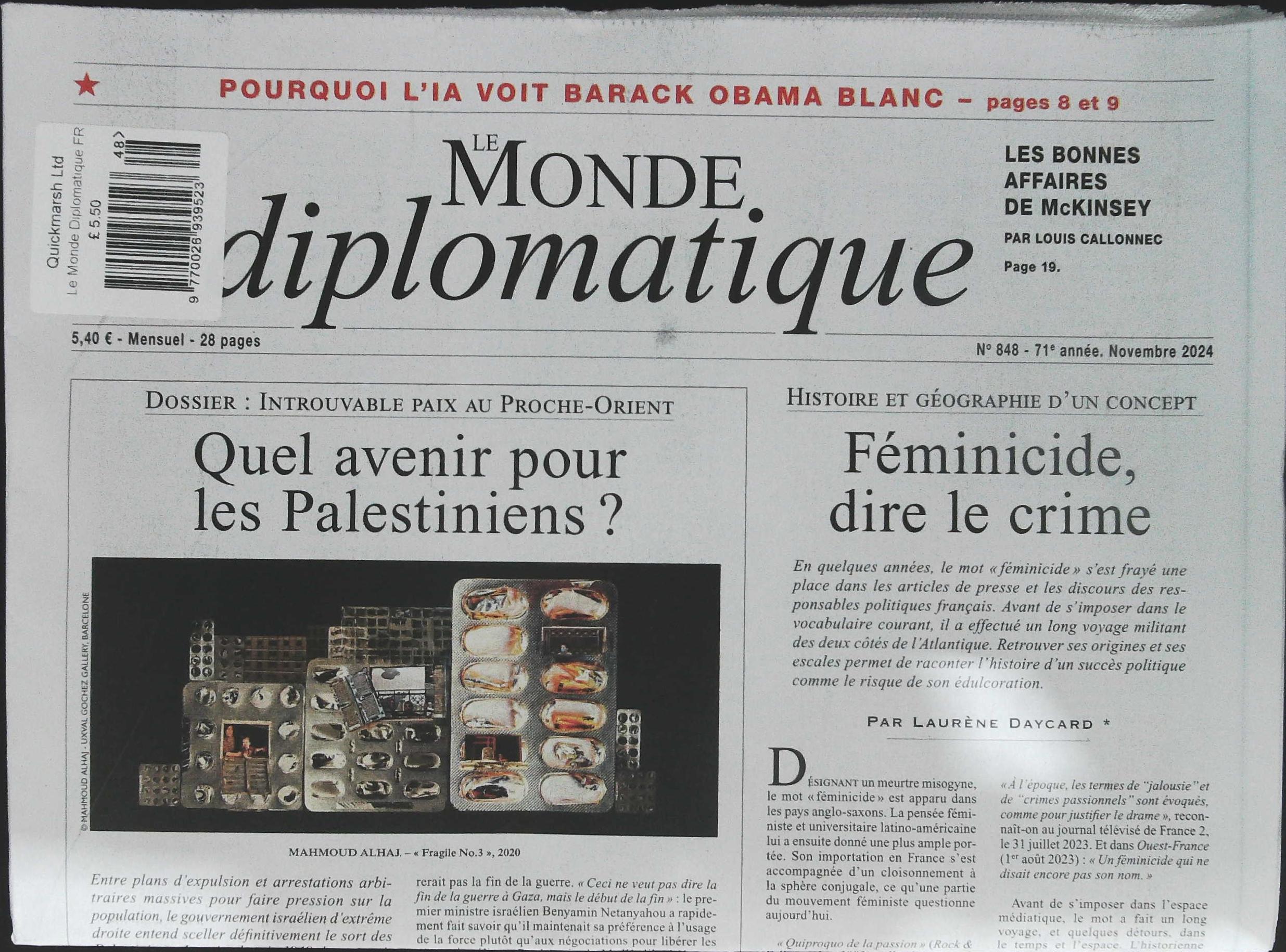 LE MONDE DIPLOMATIQUE