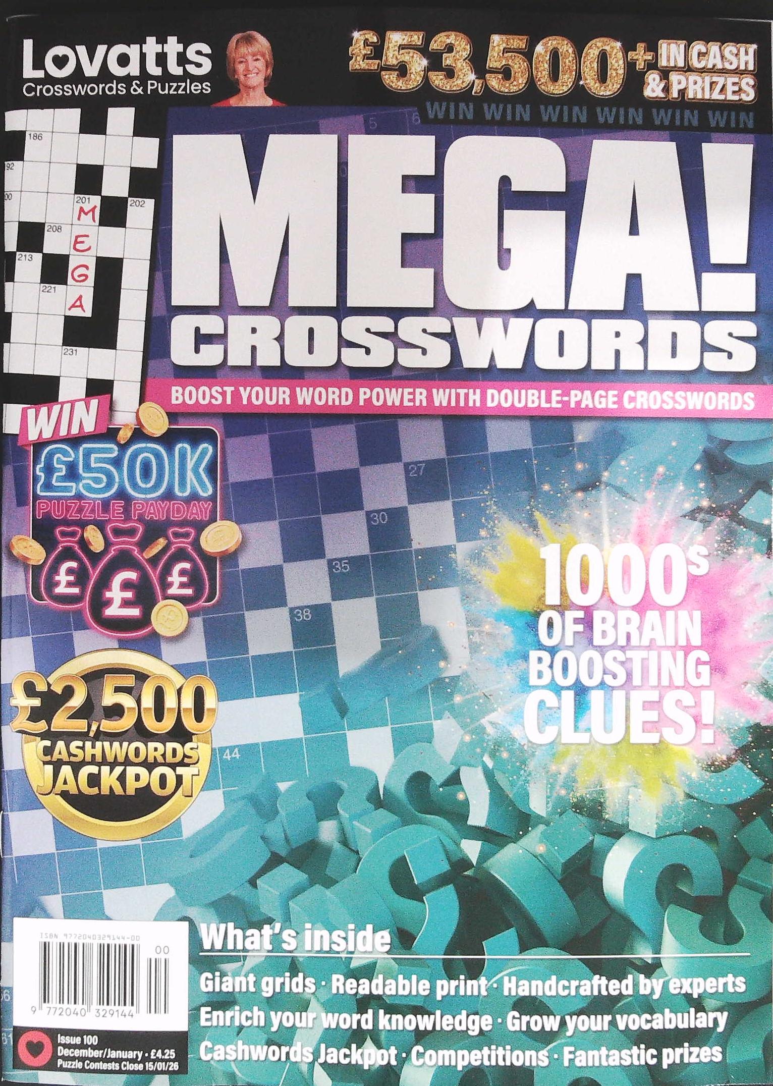 LOVATTS MEGA CROSSWORDS