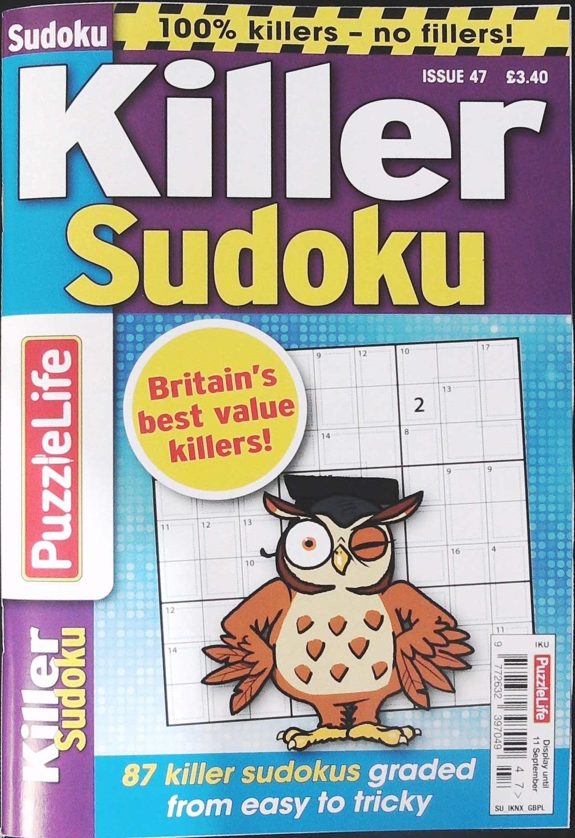 PUZZLELIFE KILLER SUDOKU