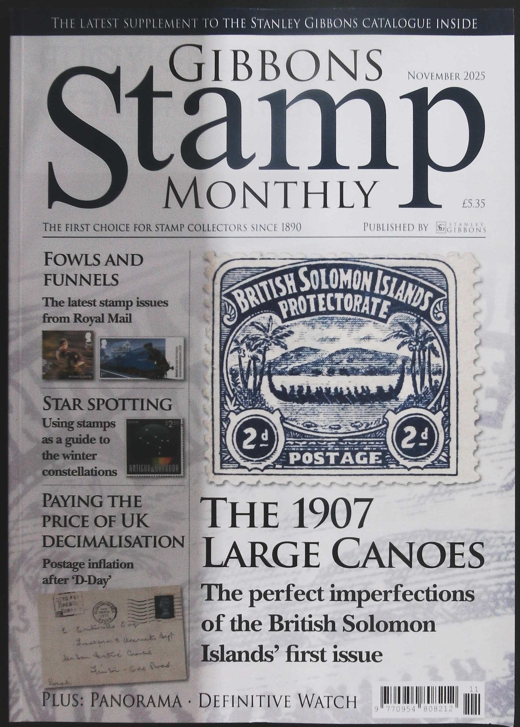 GIBBONS STAMP MONTHLY