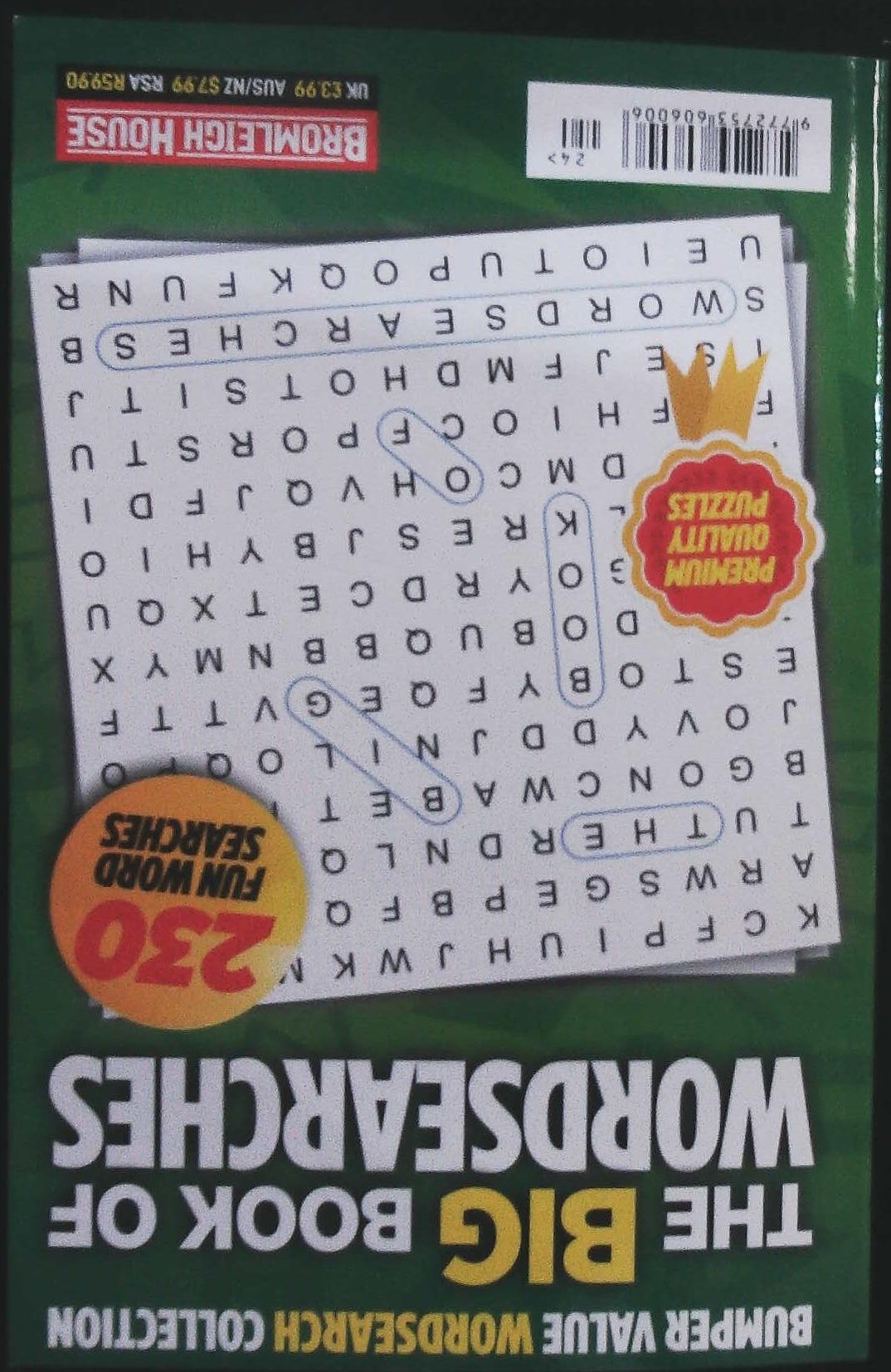 BIG BOOK OF WORDSEARCHES