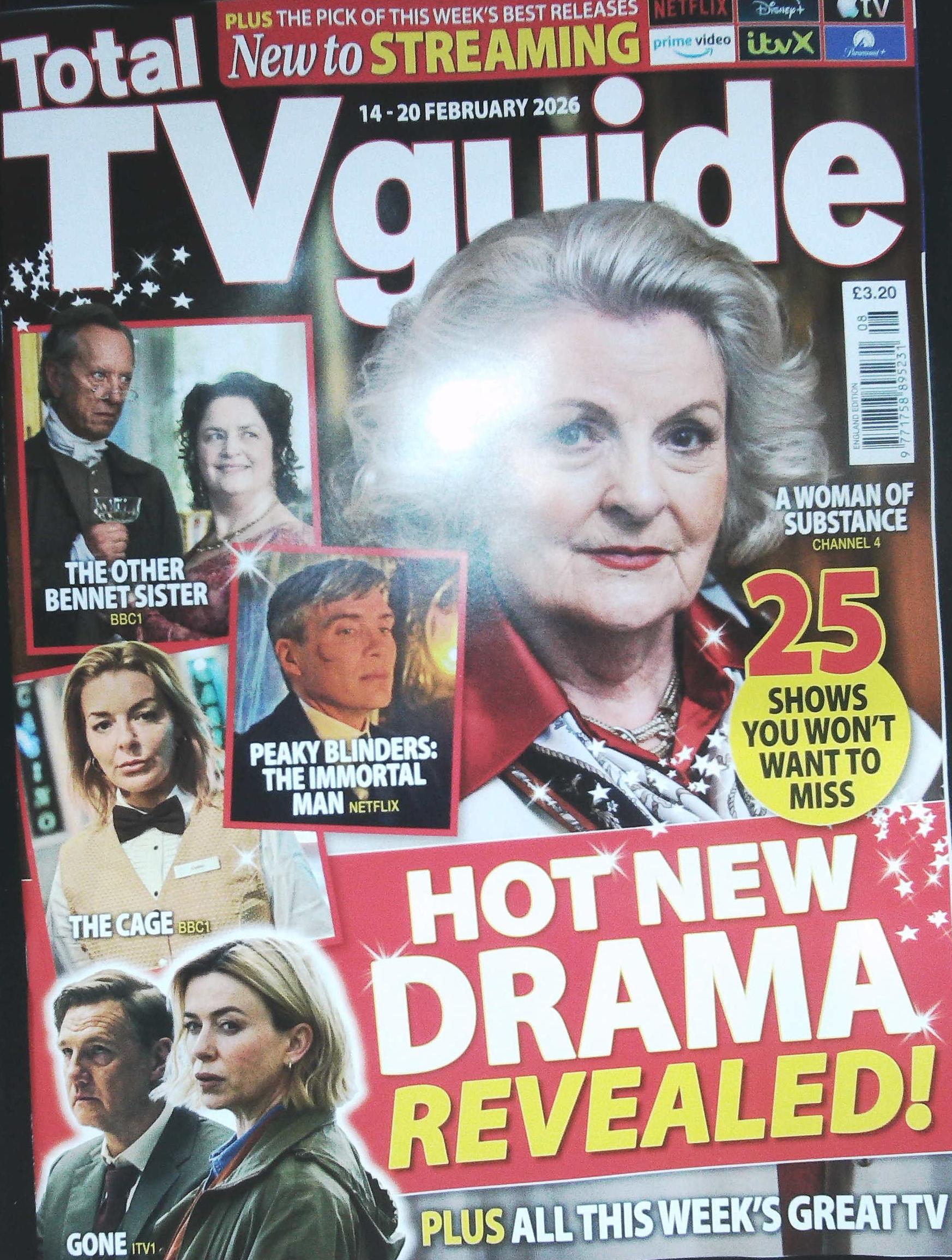 TOTAL TV GUIDE ENGLAND