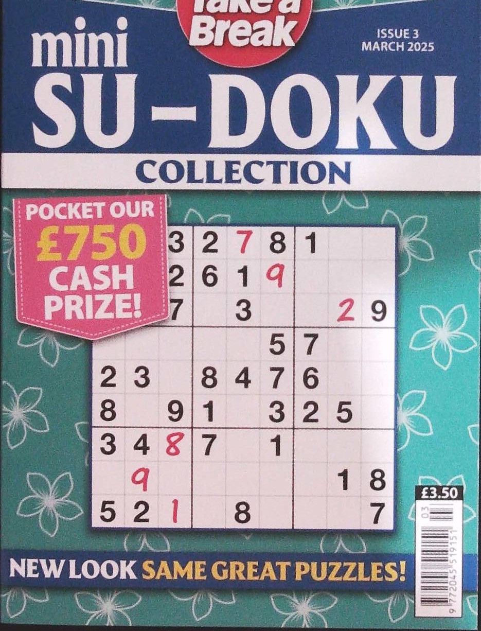 TAKE A BREAK MINI SUDOKU COLLECTION