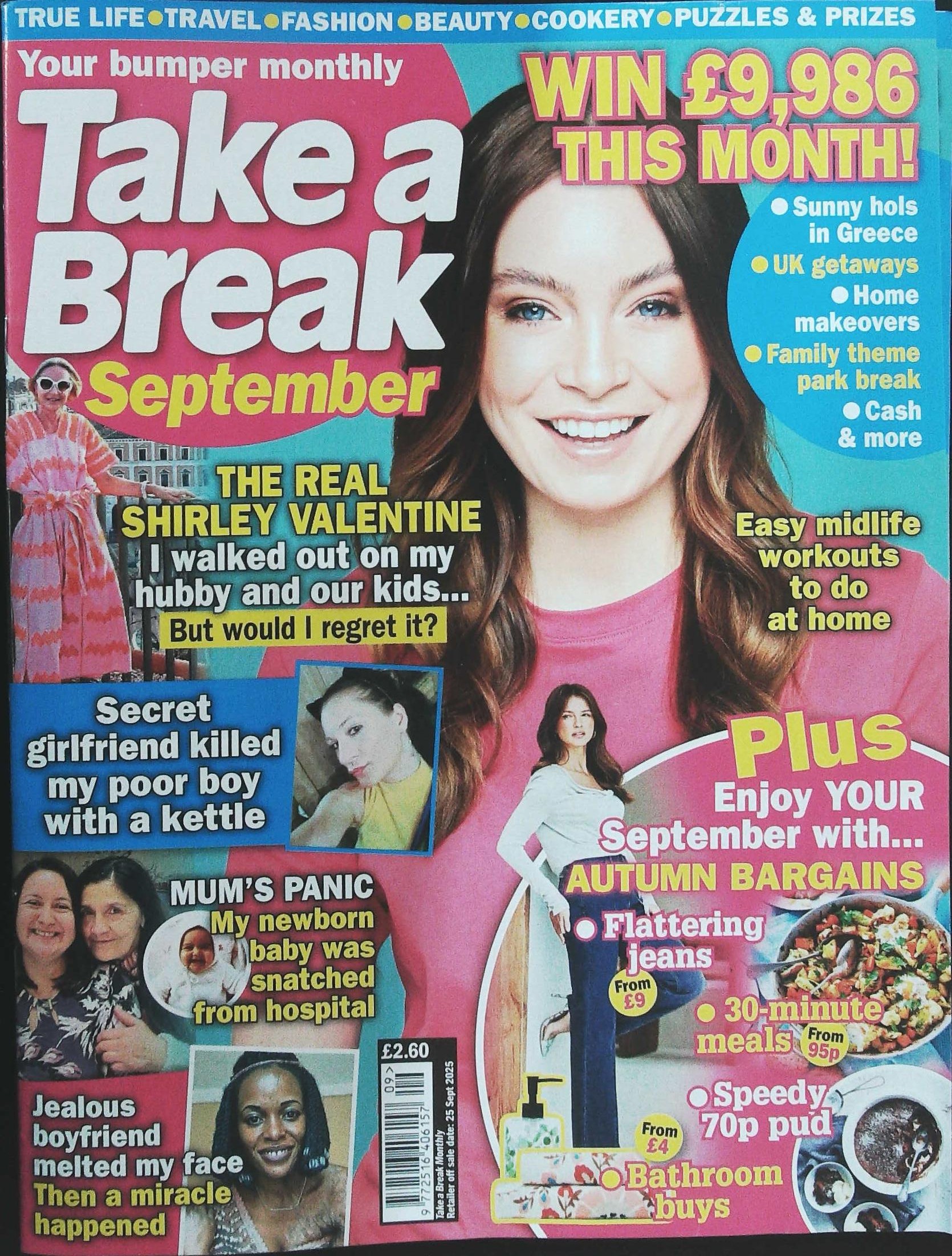 TAKE A BREAK MONTHLY