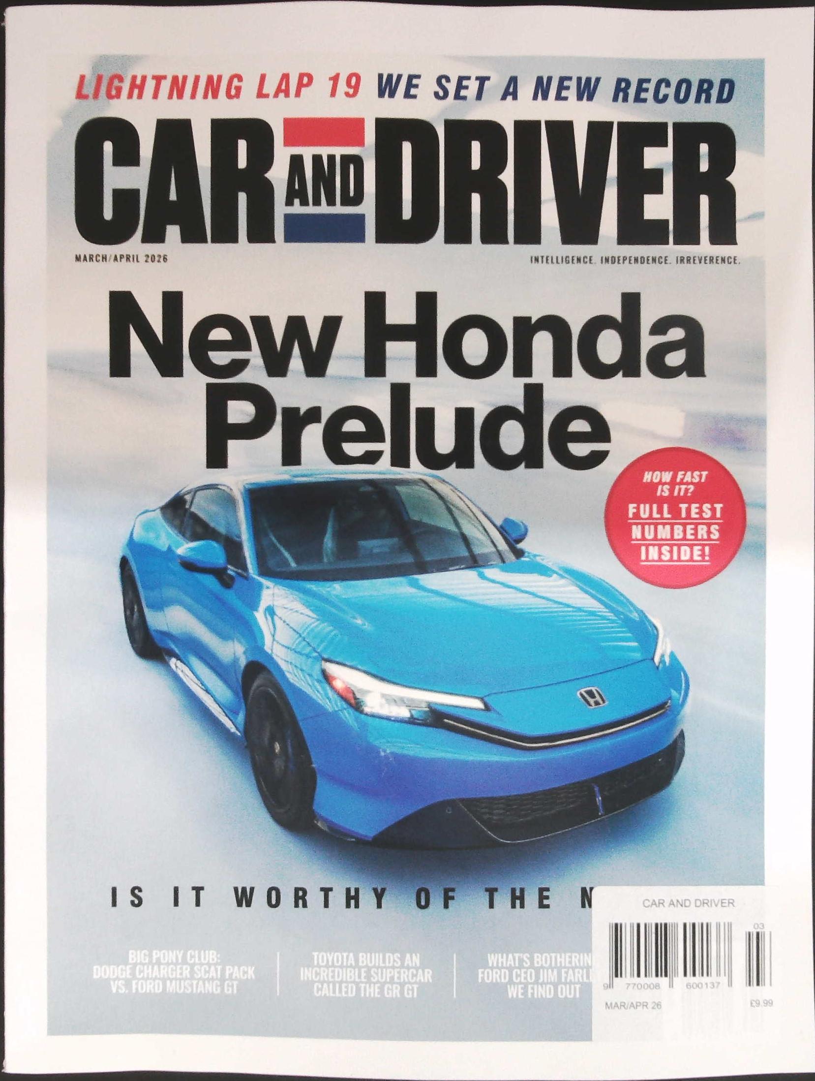 CAR AND DRIVER (USA)