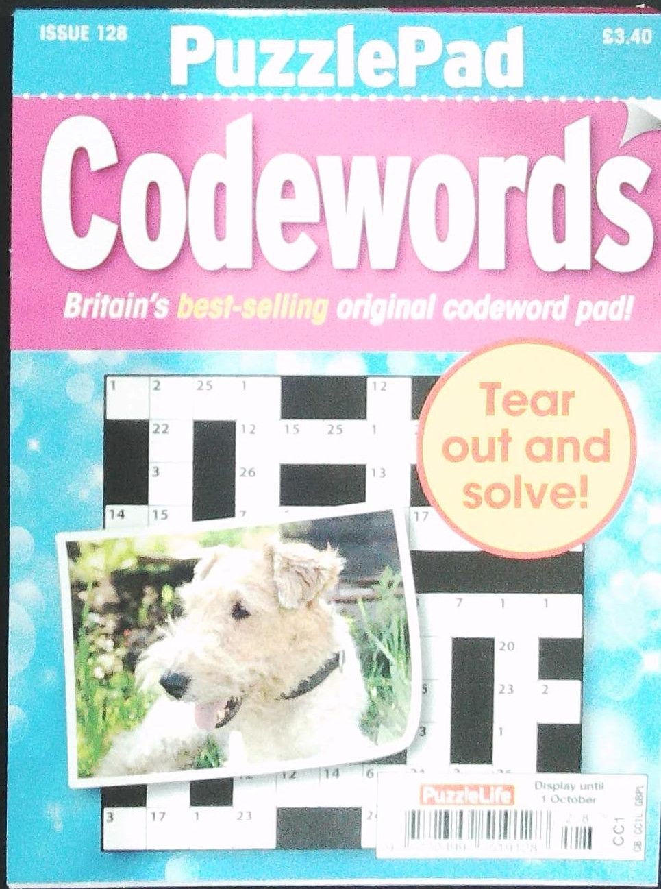 PUZZLELIFE PUZZLEPAD CODEWORDS
