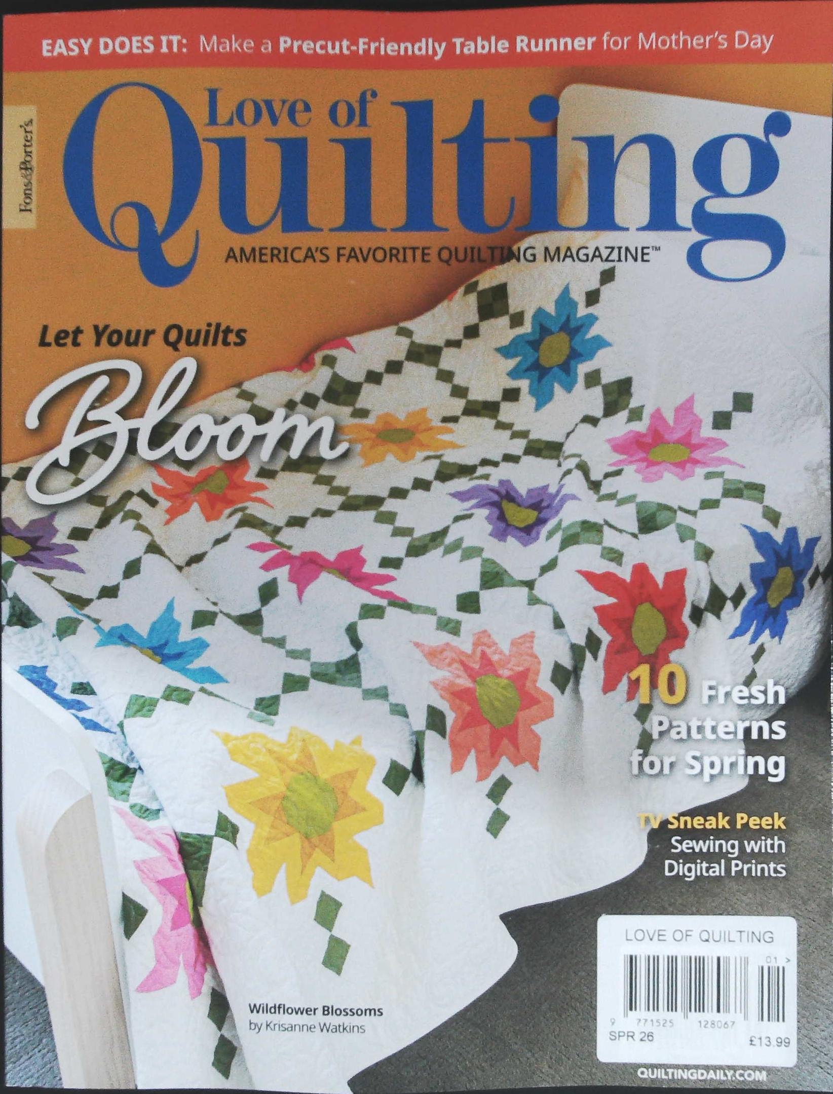 LOVE OF QUILTING