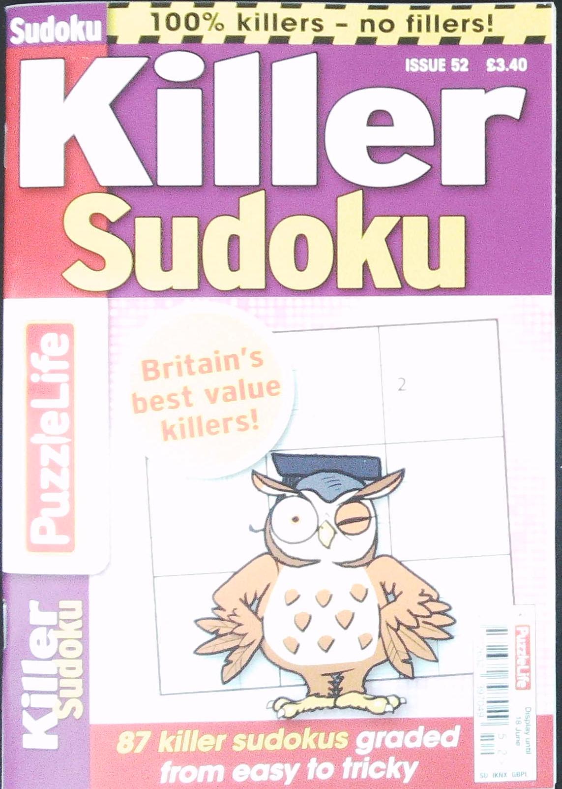 PUZZLELIFE KILLER SUDOKU