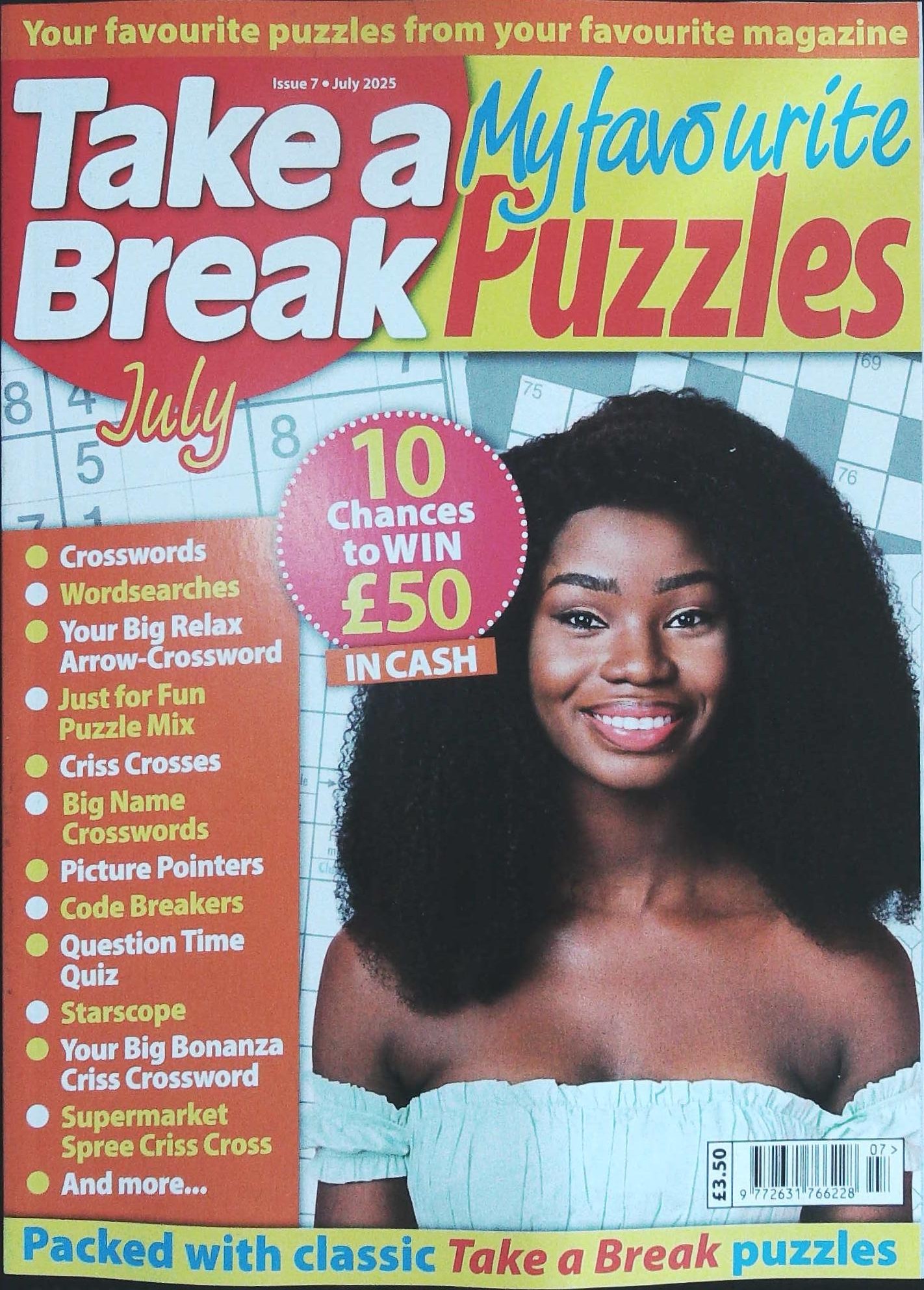 TAKE A BREAK MY FAVOURITE PUZZLES