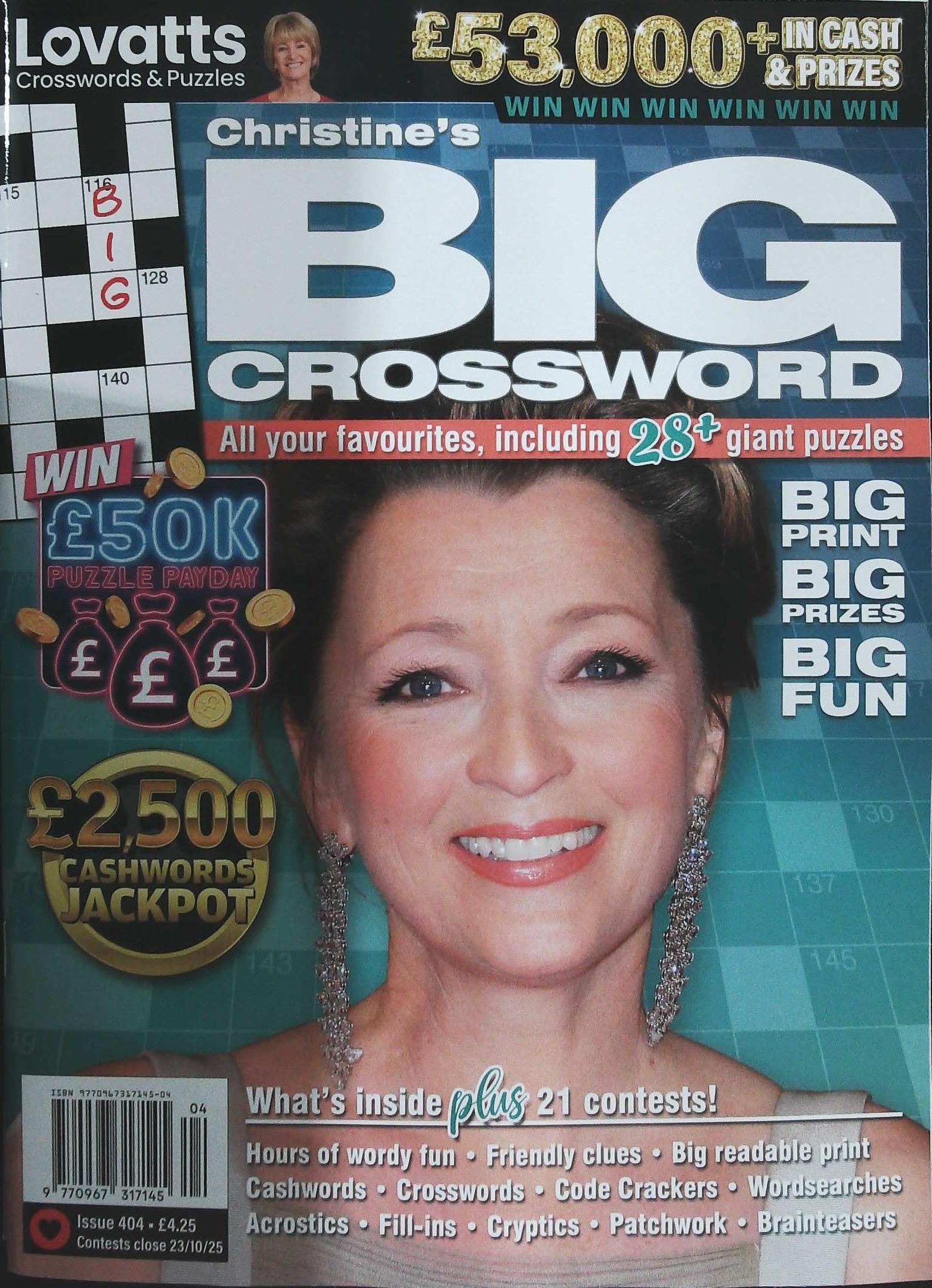 LOVATTS BIG CROSSWORD