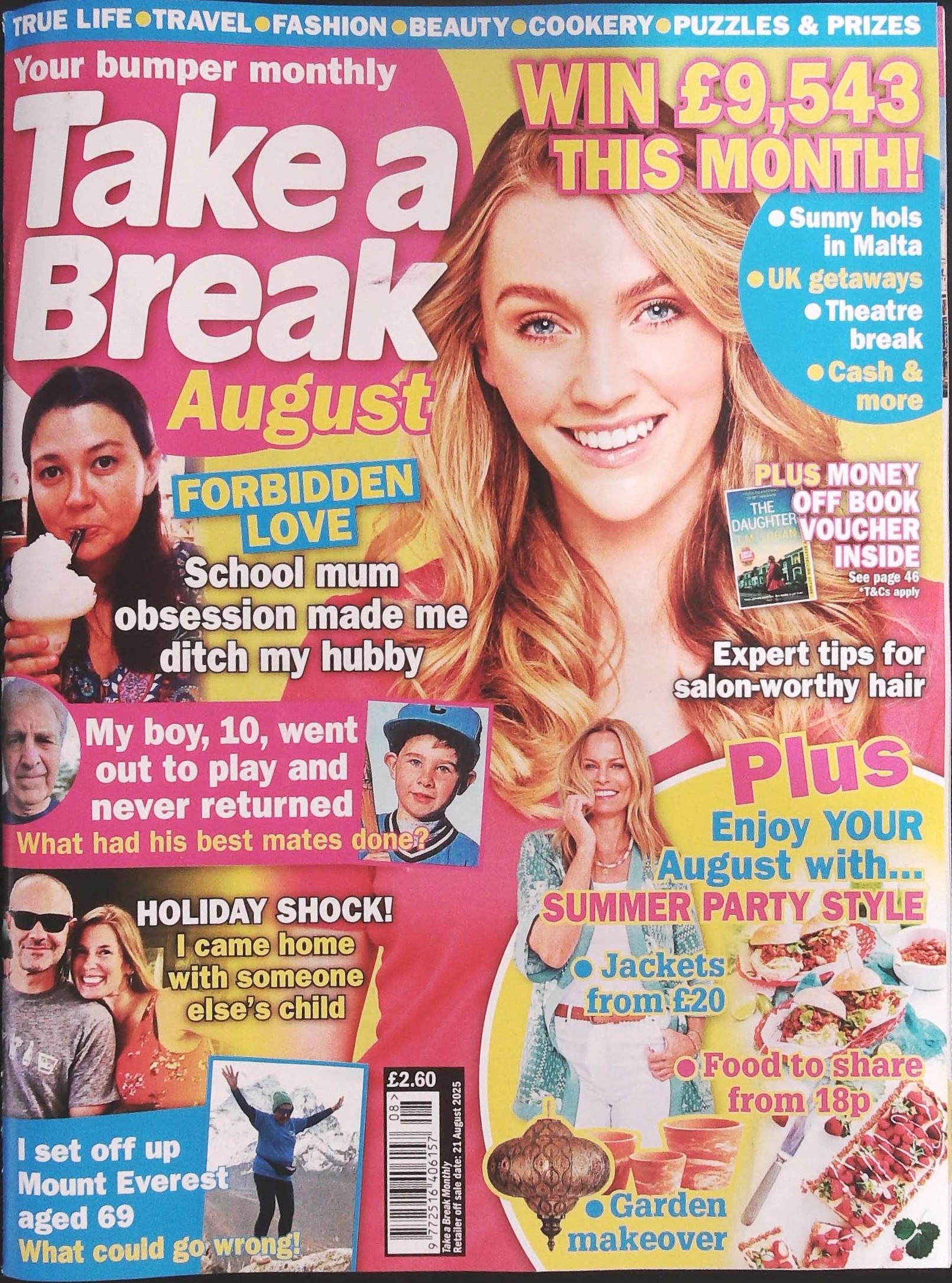 TAKE A BREAK MONTHLY