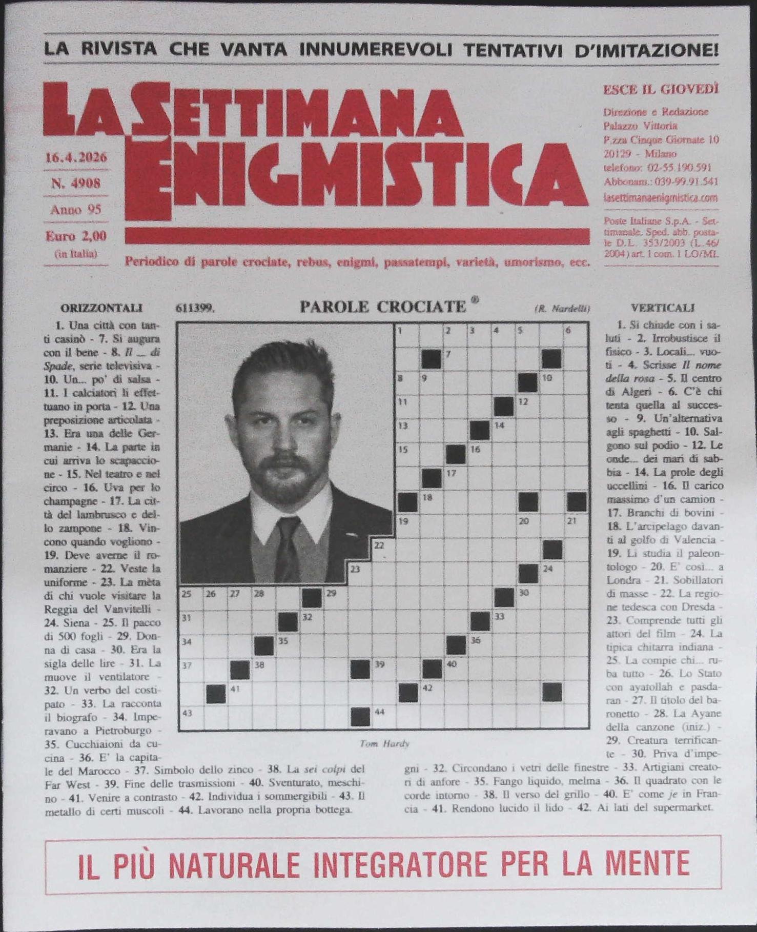 LA SETTIMANA ENIGMISTICA