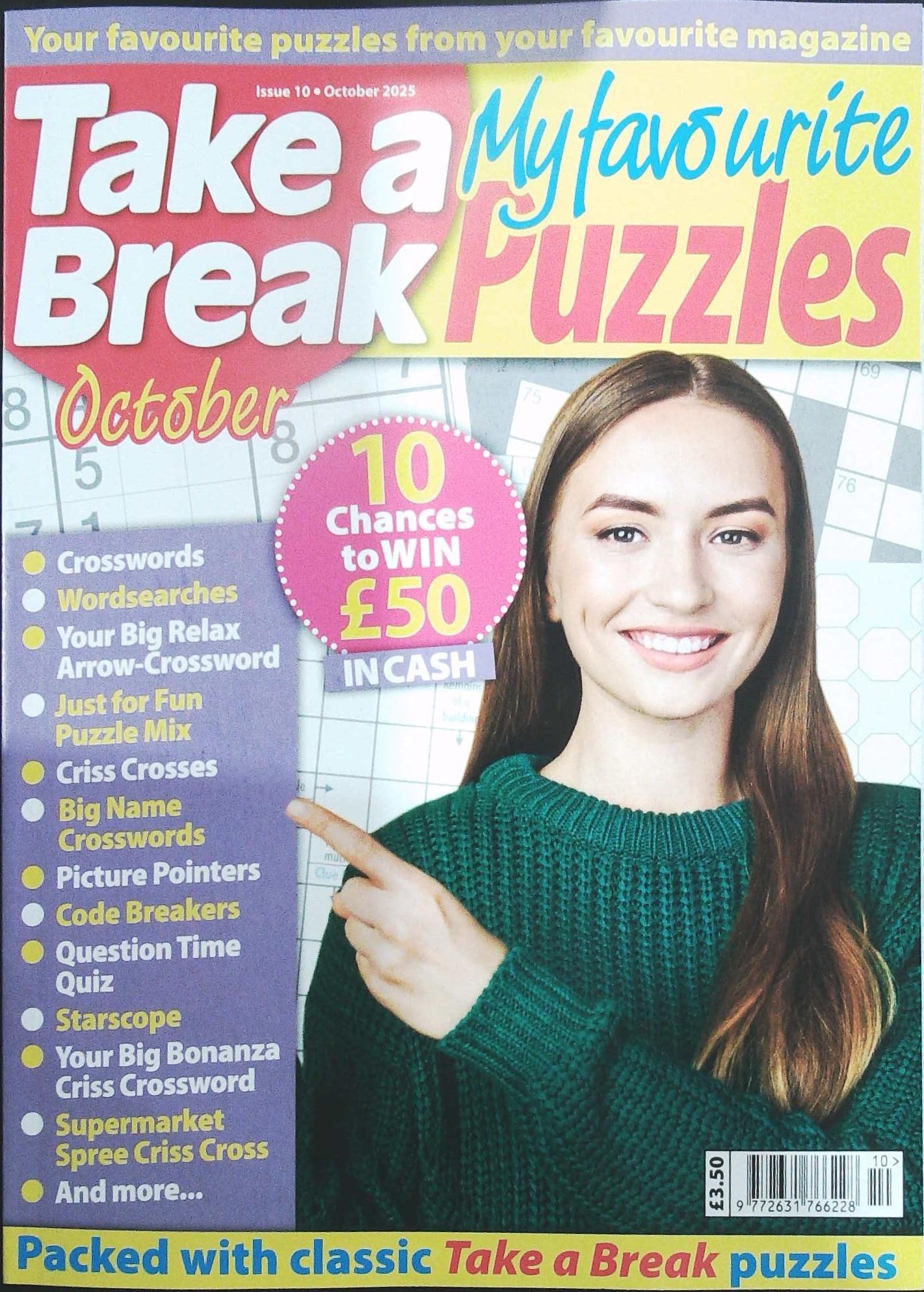 TAKE A BREAK MY FAVOURITE PUZZLES
