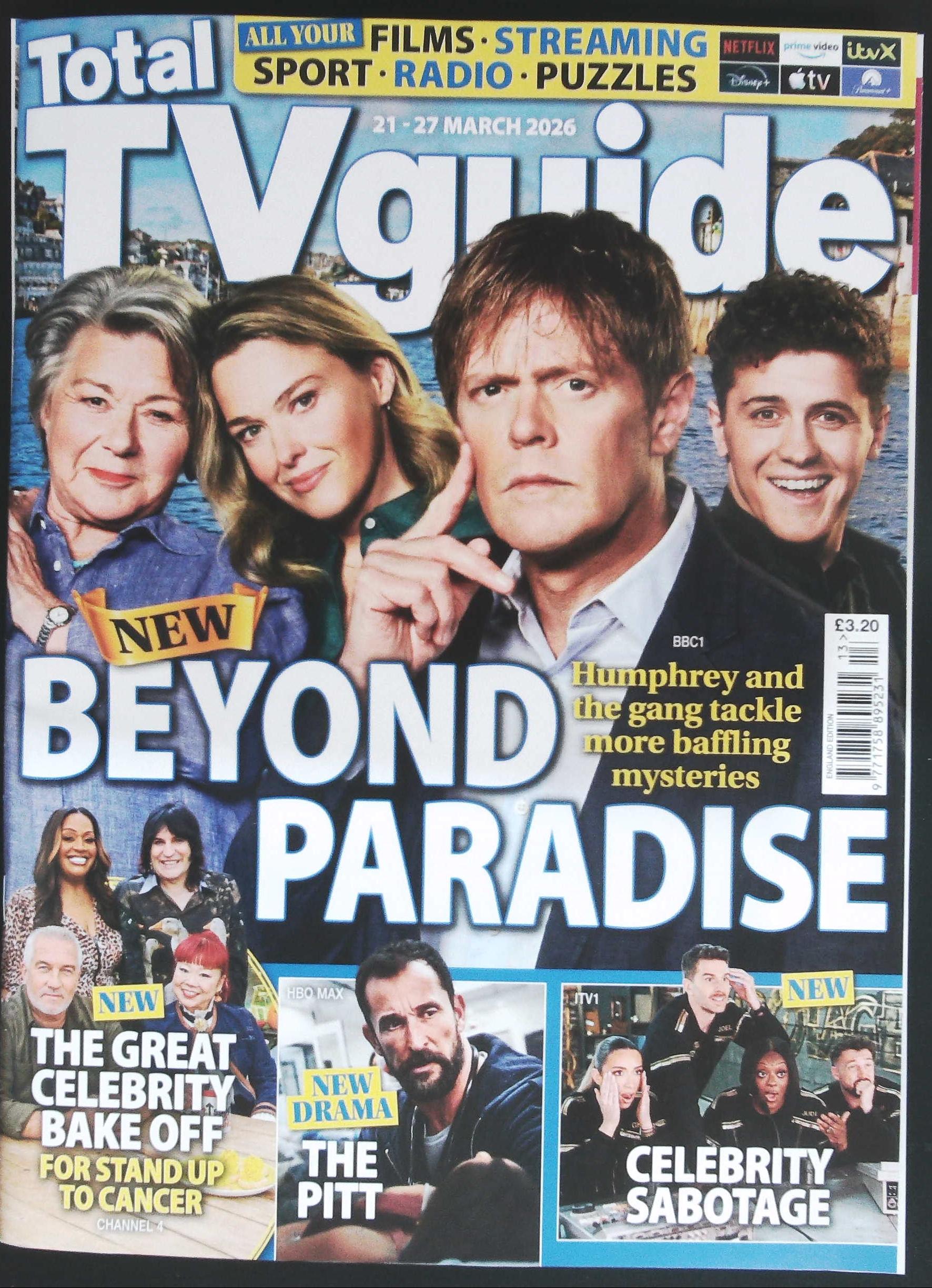 TOTAL TV GUIDE ENGLAND