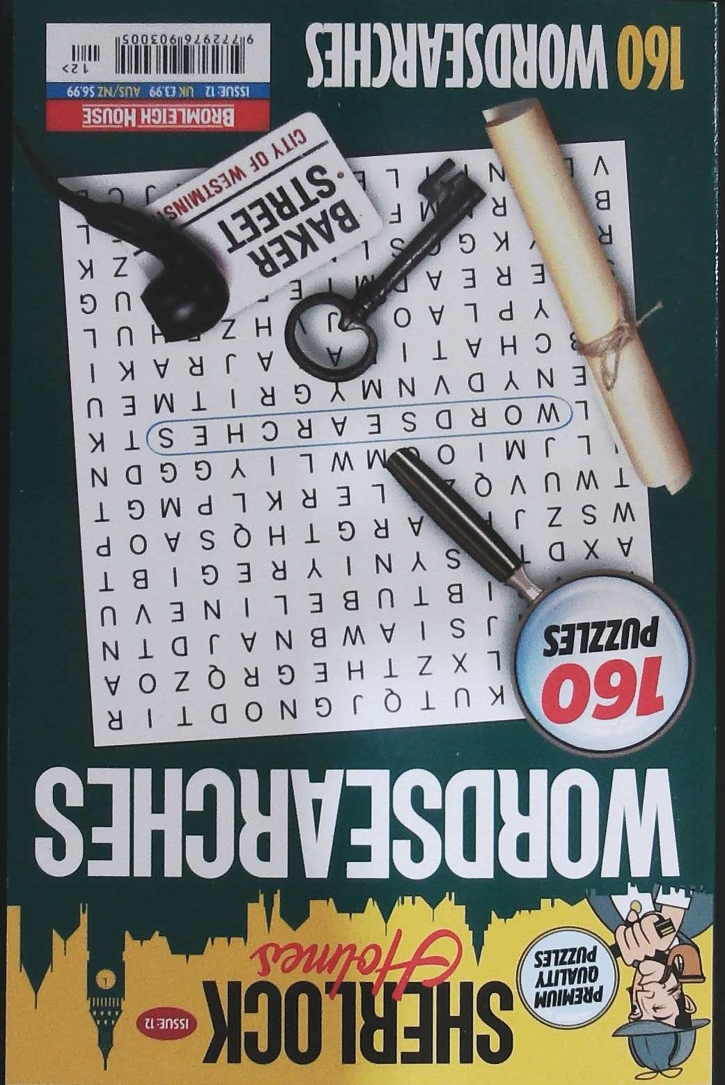 SHERLOCK HOLMES WORDSEARCH