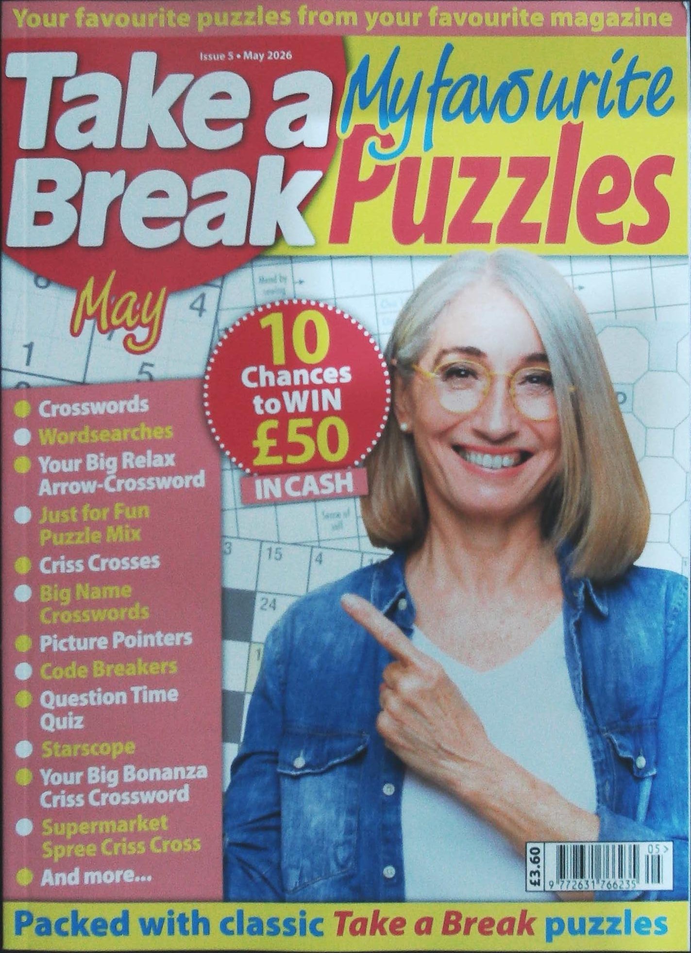 TAKE A BREAK MY FAVOURITE PUZZLES