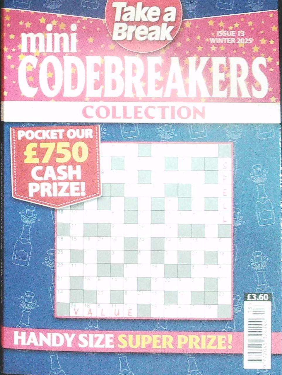 TAKE A BREAK MINI CODEBREAKERS COLLECTION