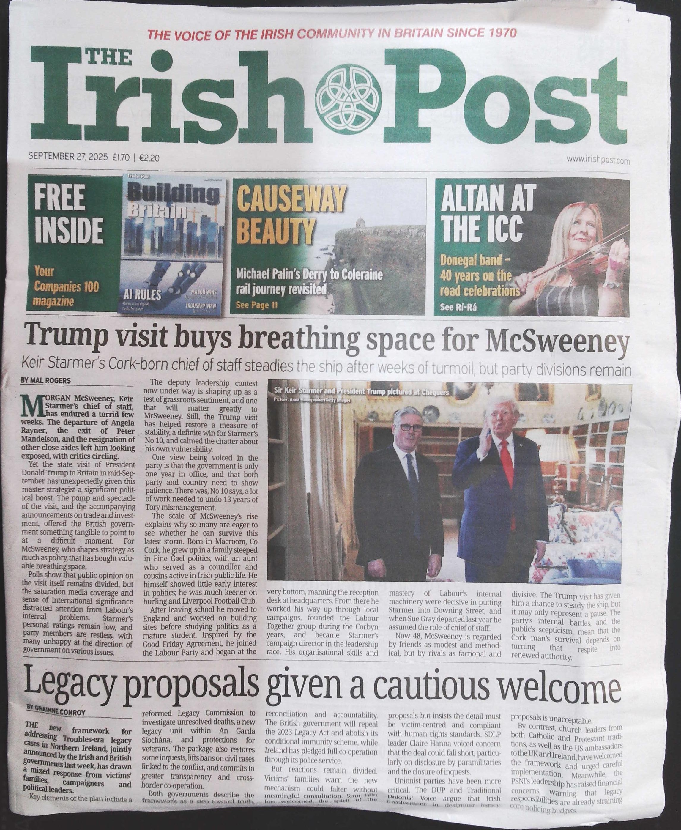IRISH POST WEEKLY