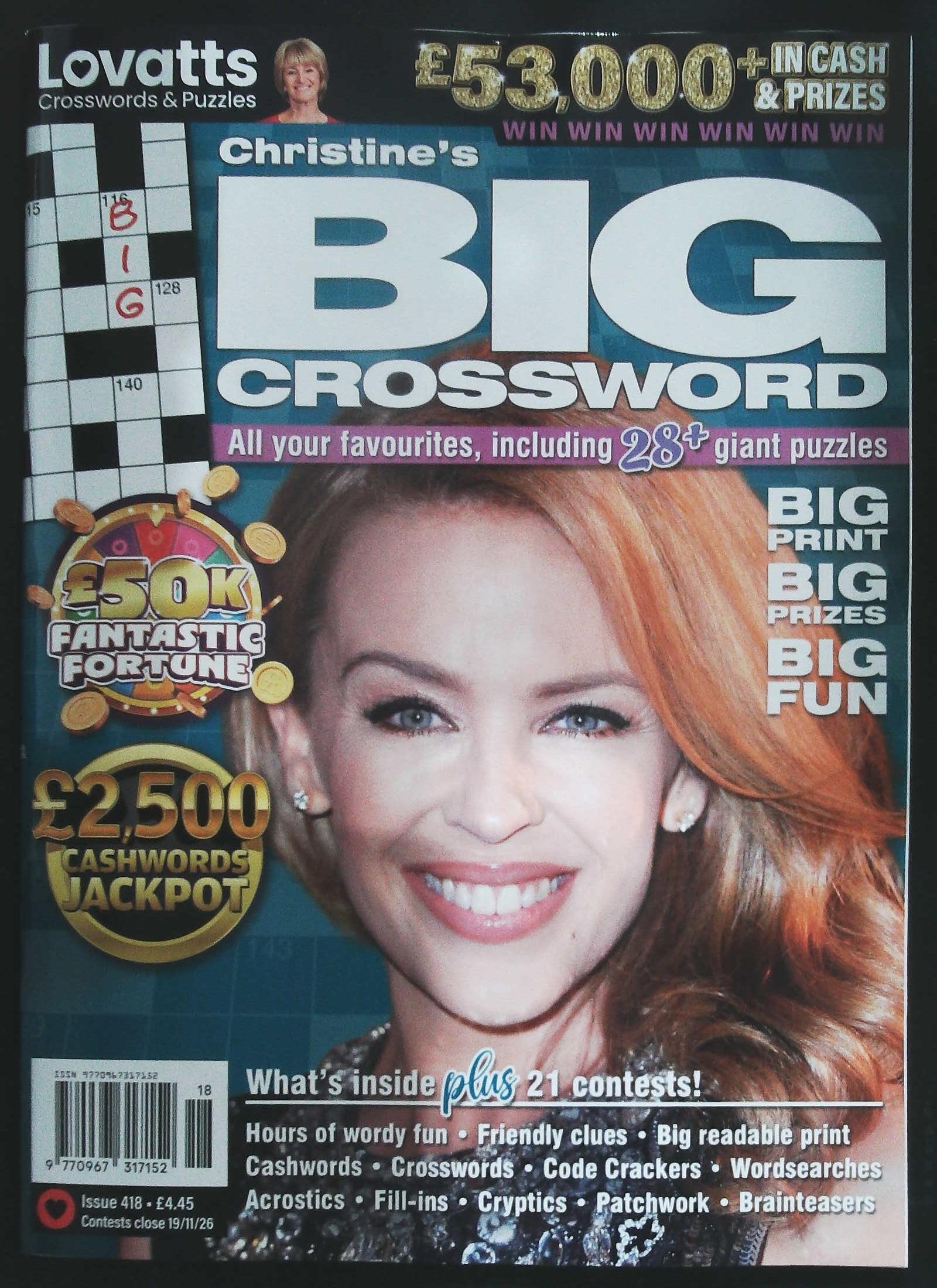 LOVATTS BIG CROSSWORD
