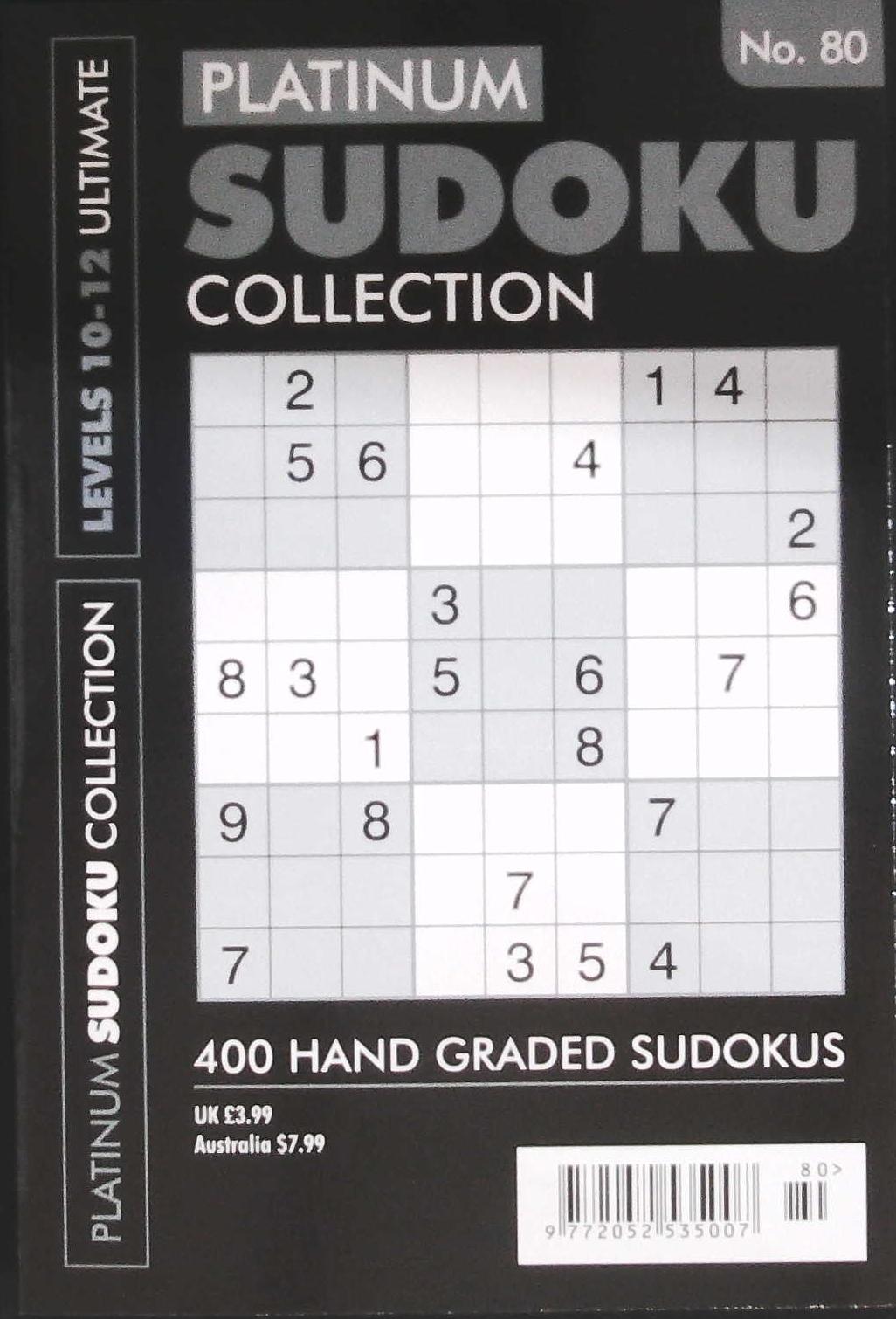 SUDOKU PLATINUM COLLECTION