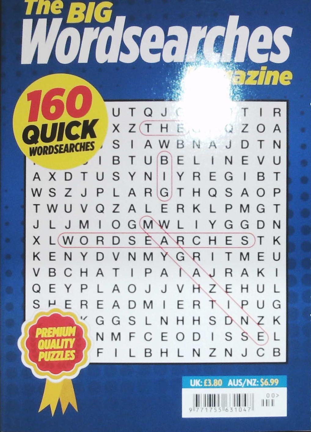 BIG WORDSEARCHES MAG