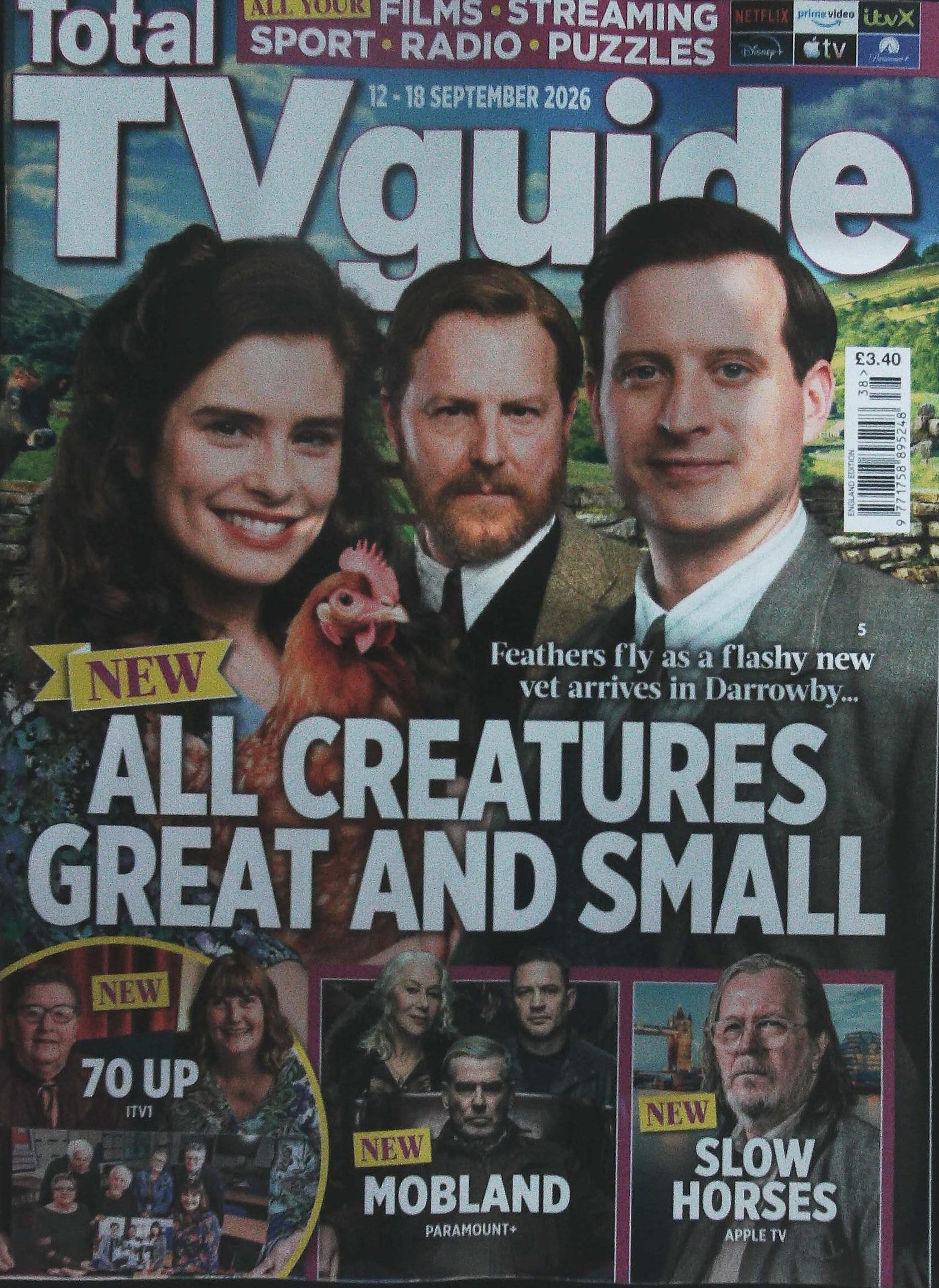 TOTAL TV GUIDE ENGLAND