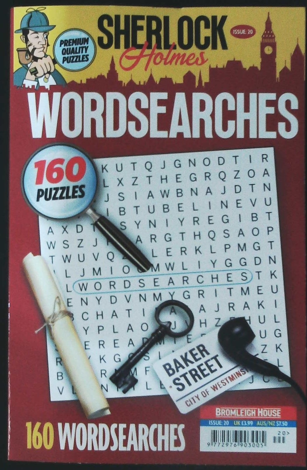 SHERLOCK HOLMES WORDSEARCH