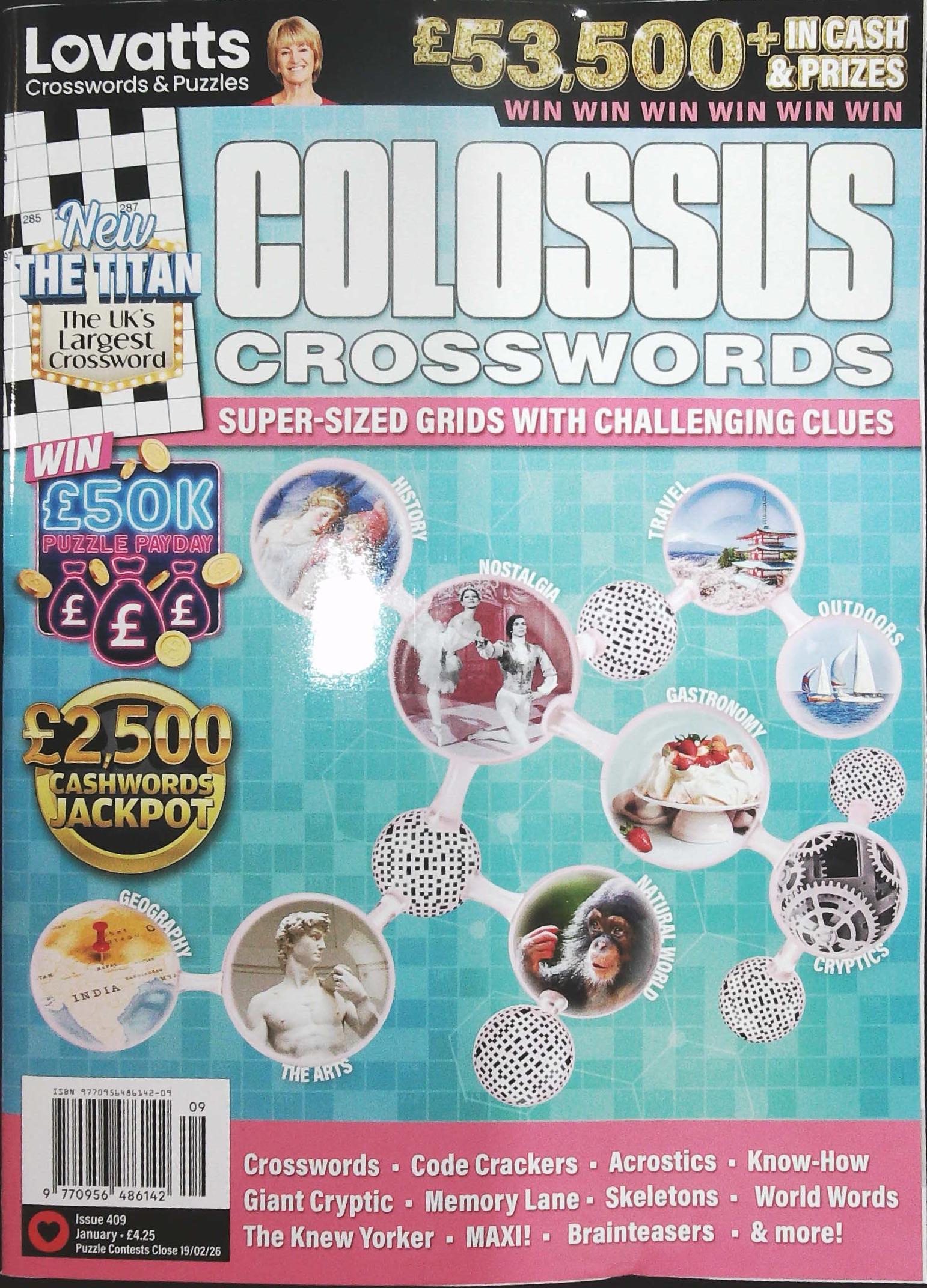 LOVATTS COLOSSUS CROSSWORDS