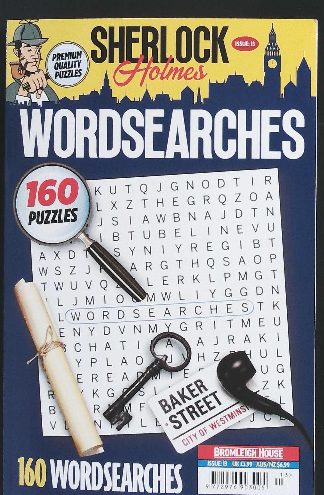 SHERLOCK HOLMES WORDSEARCH