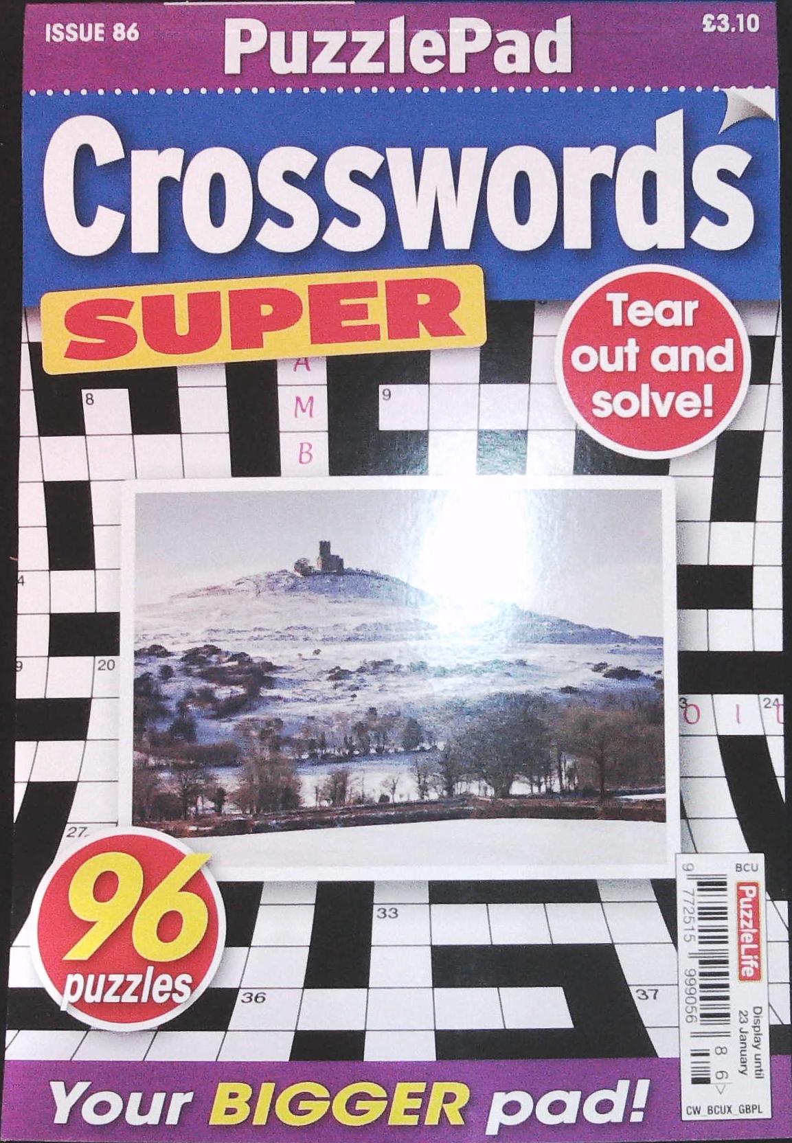 PUZZLEPAD CROSSWORDS SUPER