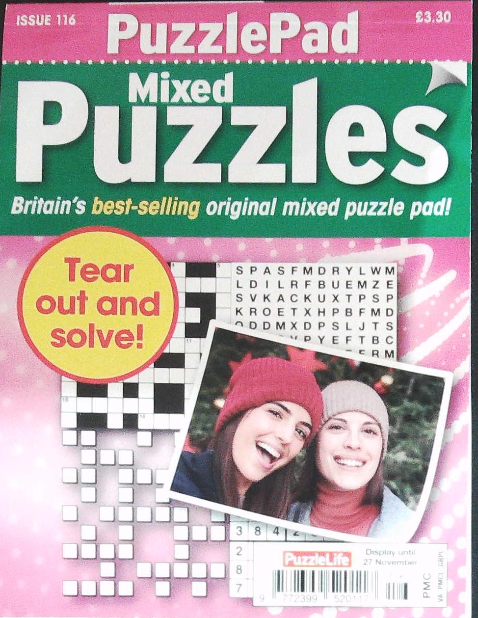 PUZZLELIFE PUZZLEPAD MIXED PUZZLES