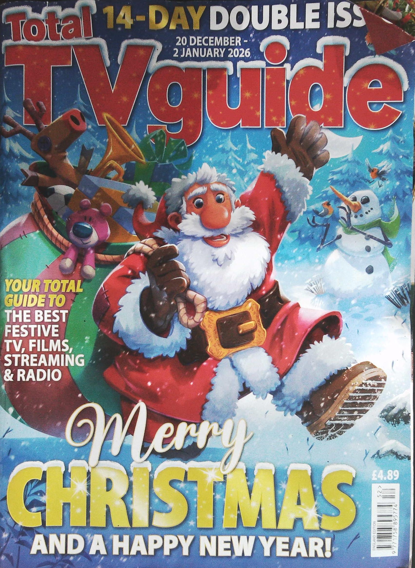 TOTAL TV GUIDE ENGLAND