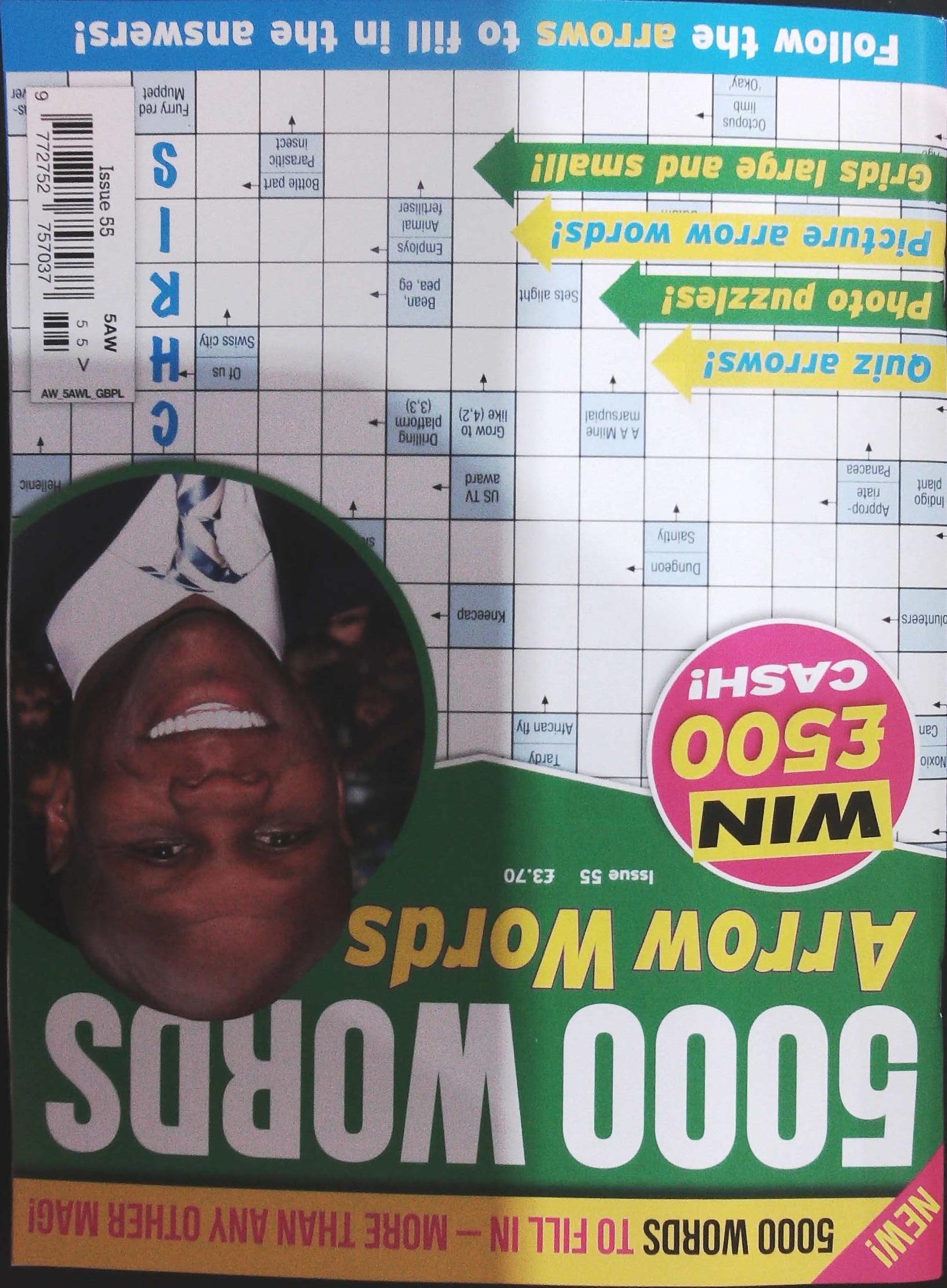 5000 WORDS ARROWWORDS