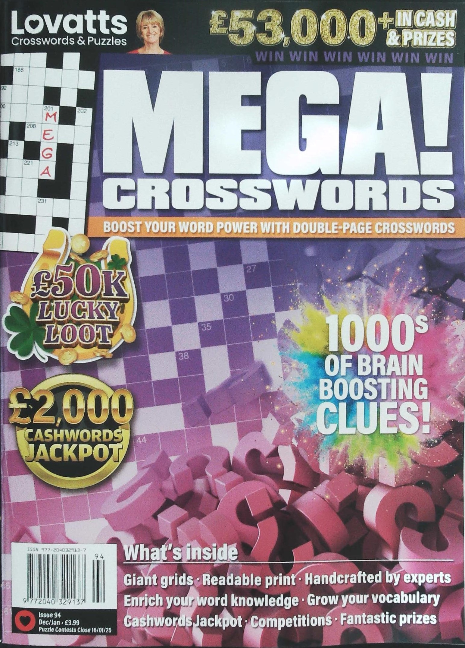 LOVATTS MEGA CROSSWORDS