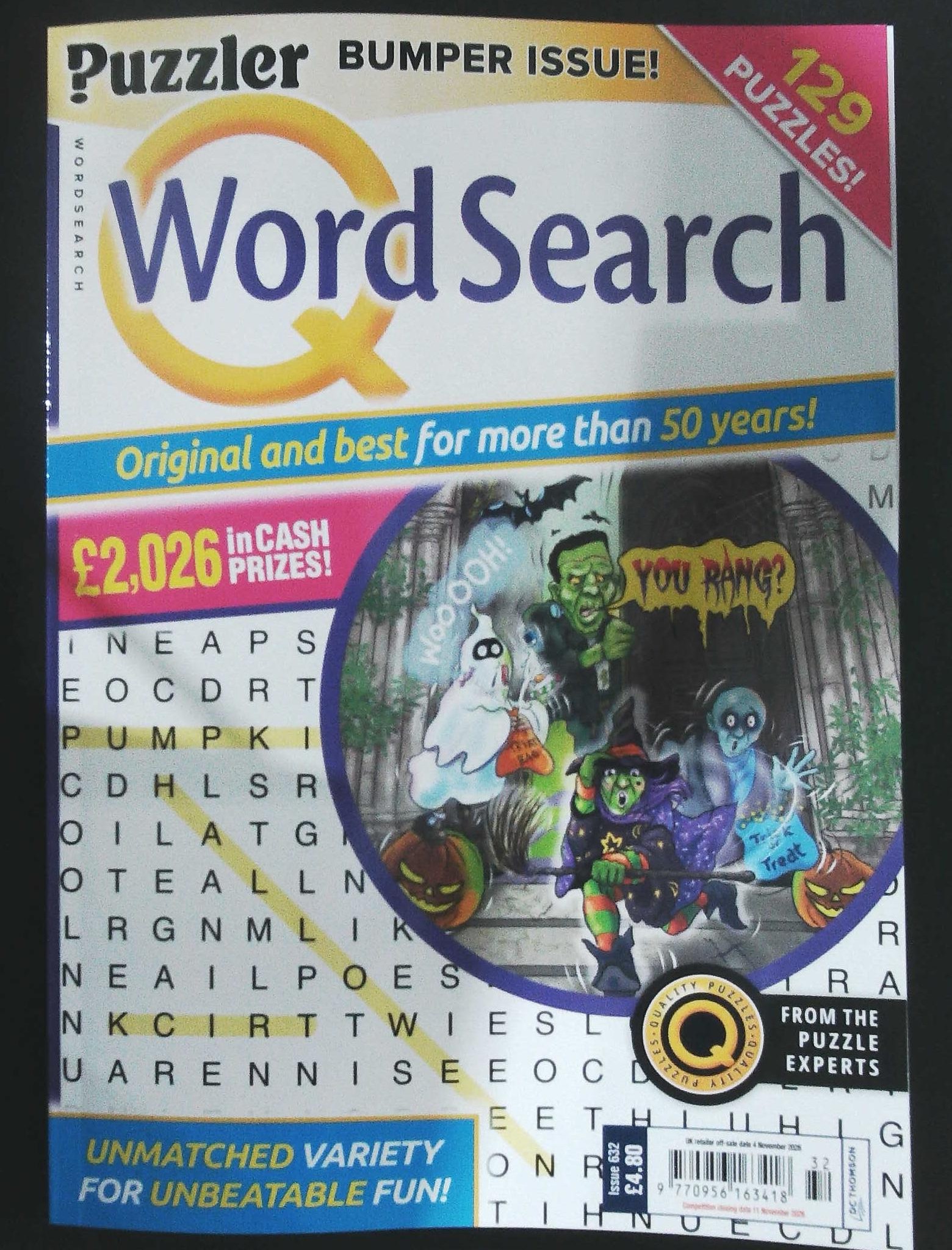 PUZZLER Q WORDSEARCH