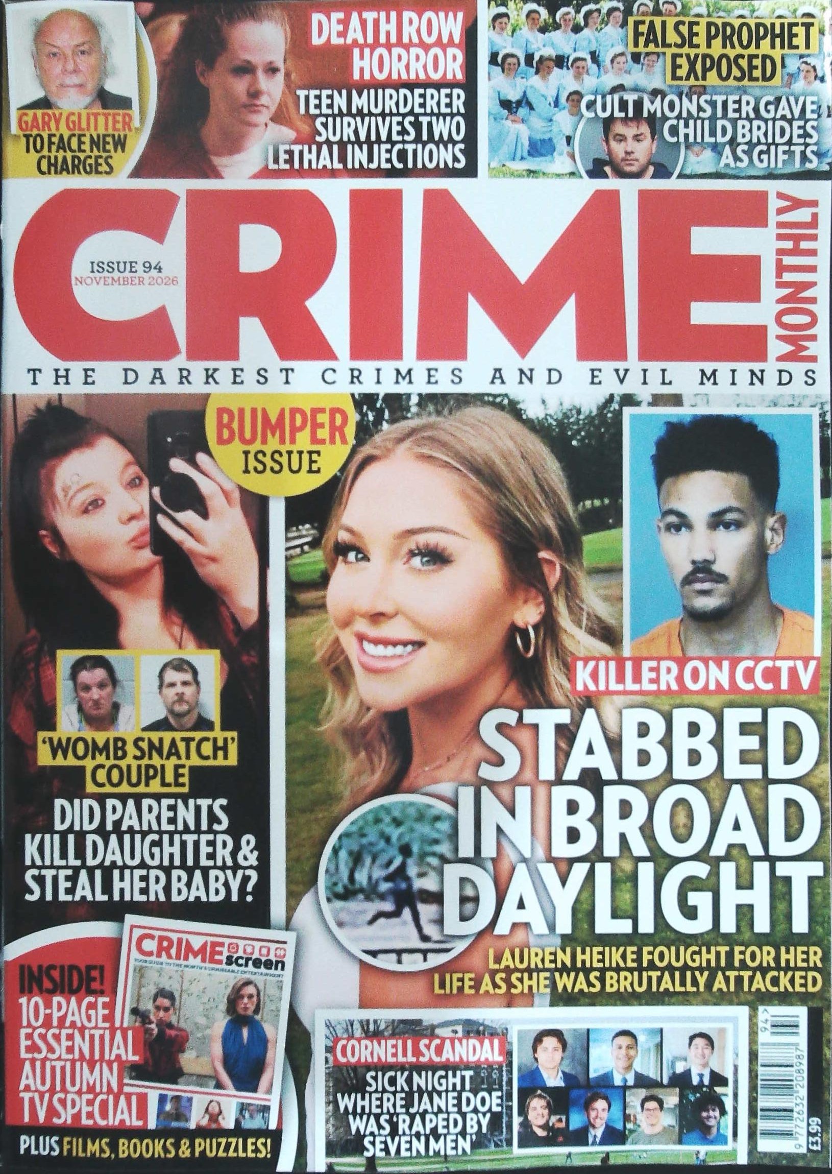 CRIME MONTHLY