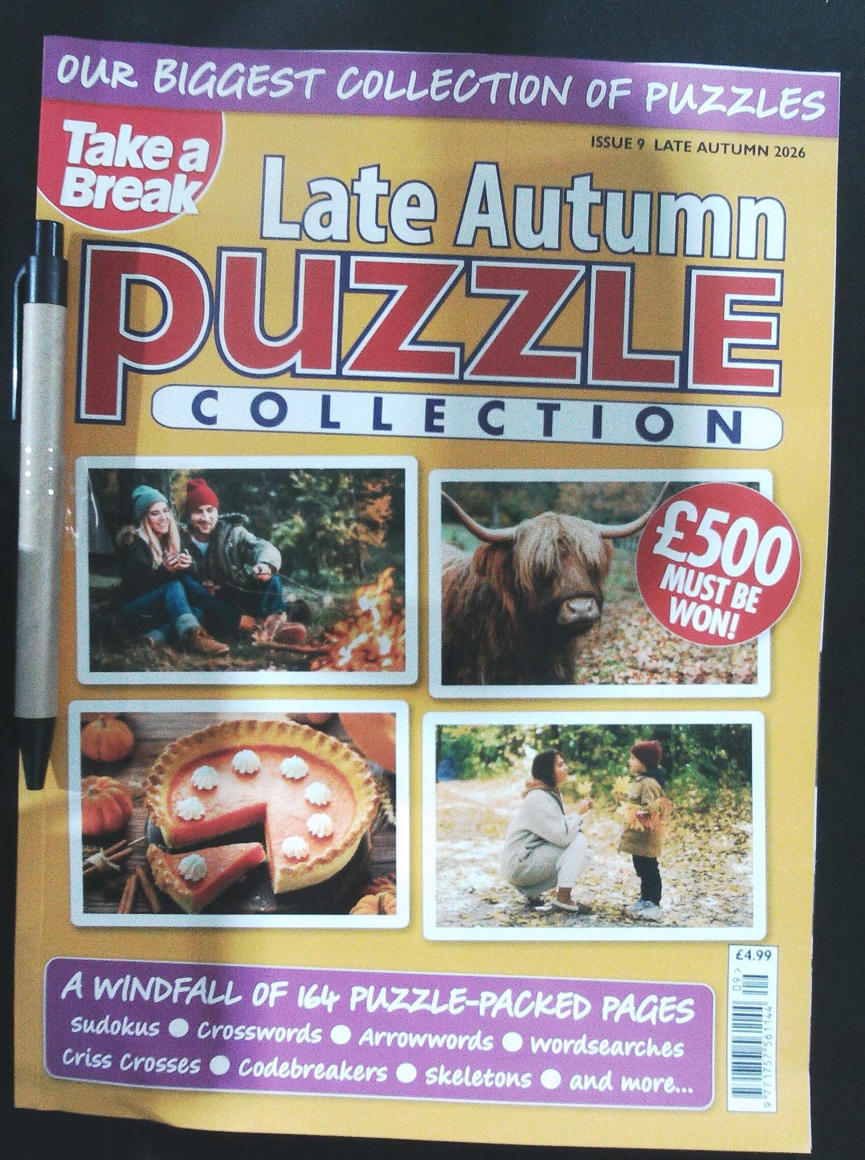 TAB SEASONAL PUZZLE COLLECTION